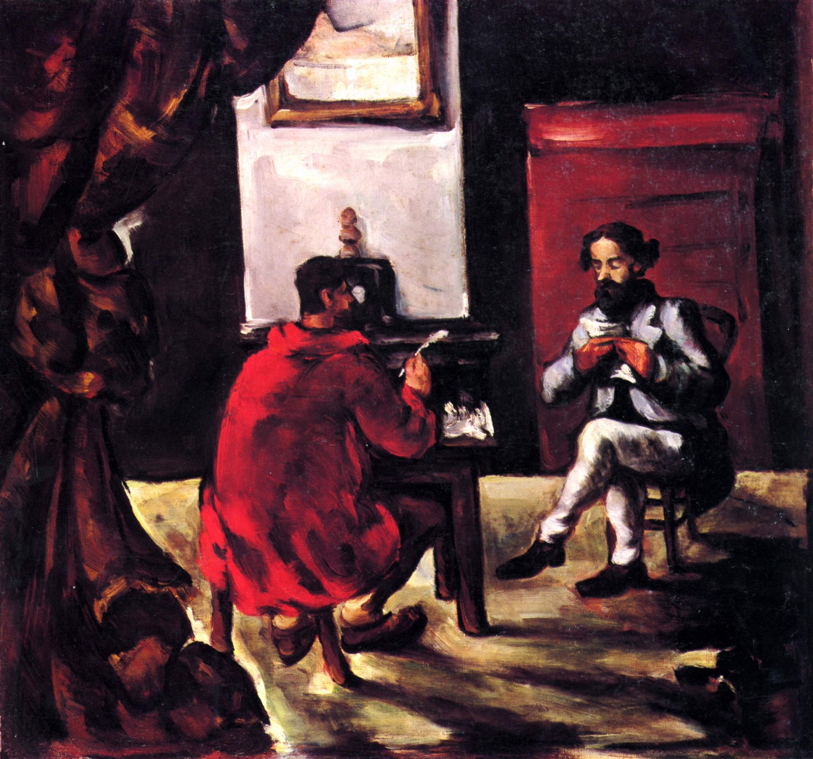 Une lecture de Paul Alexis chez Zola (A reading of Paul Alexis at Zola)