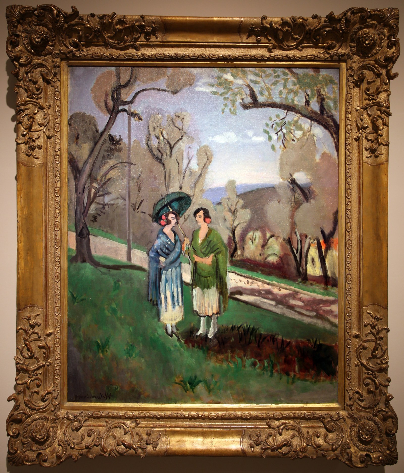 Conversation under the Olive Trees