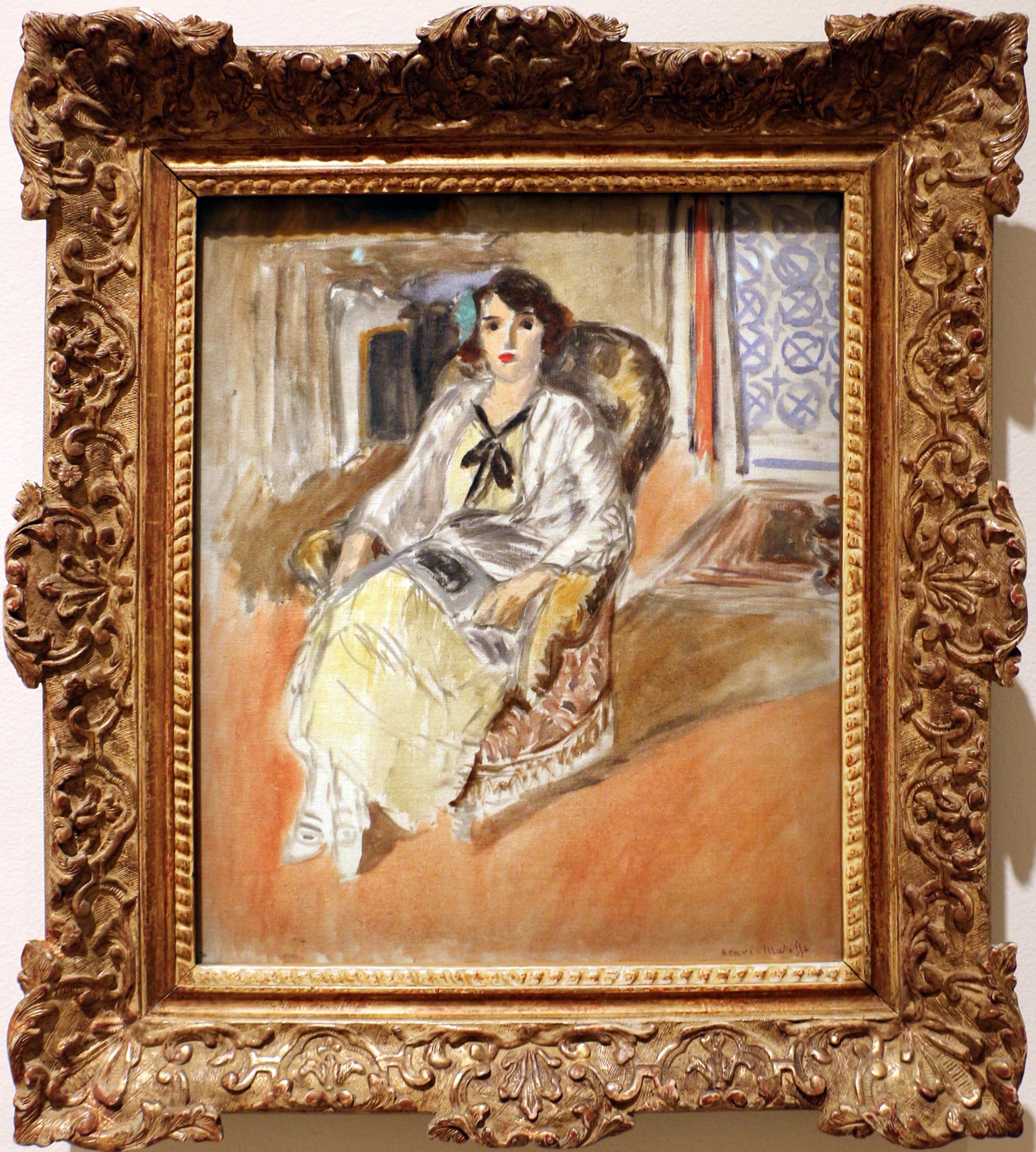Woman Seated in an Armchair