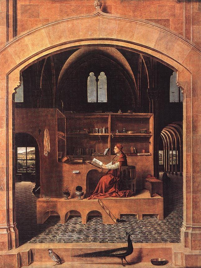 Saint Jerome in His Study
