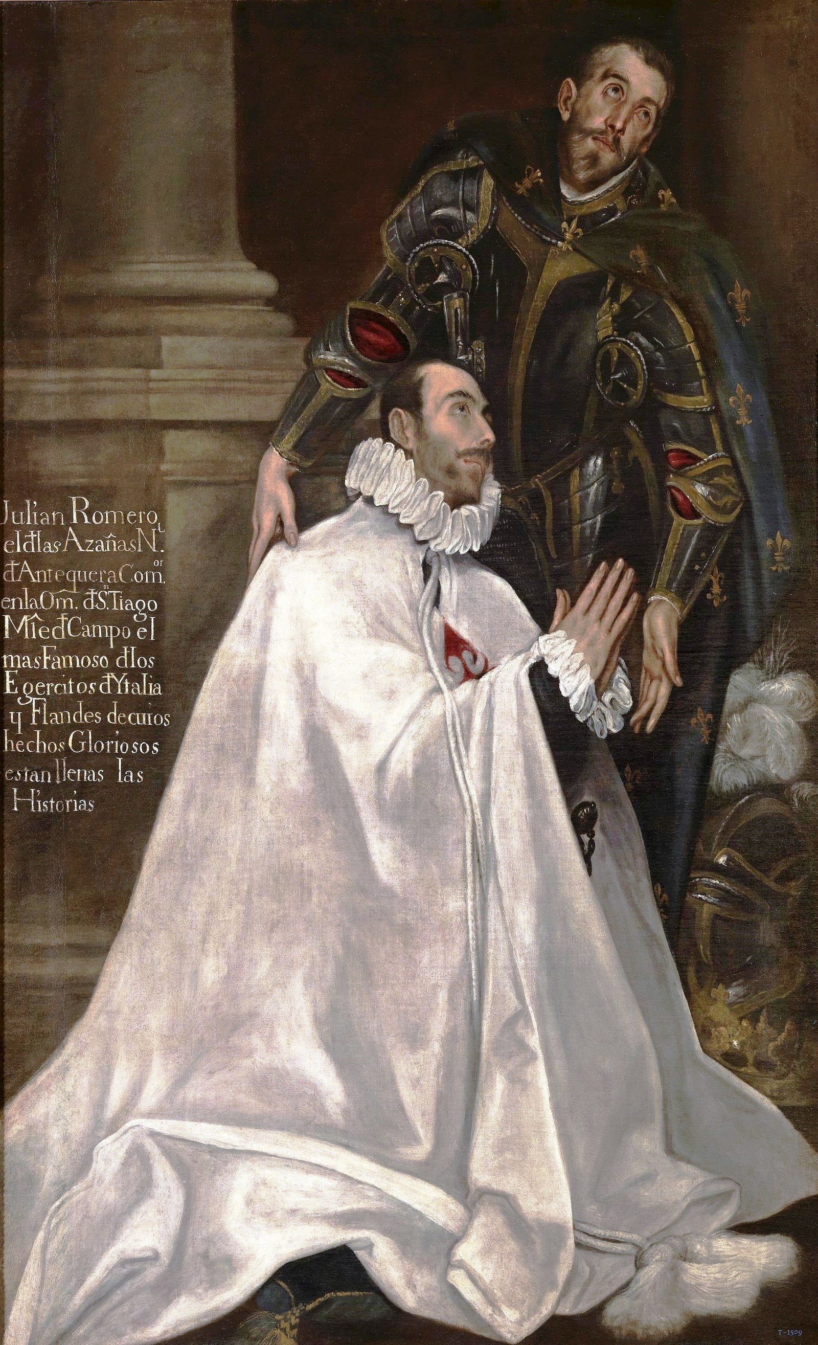 Julian Romero de las Azanas and his patron St. Julian