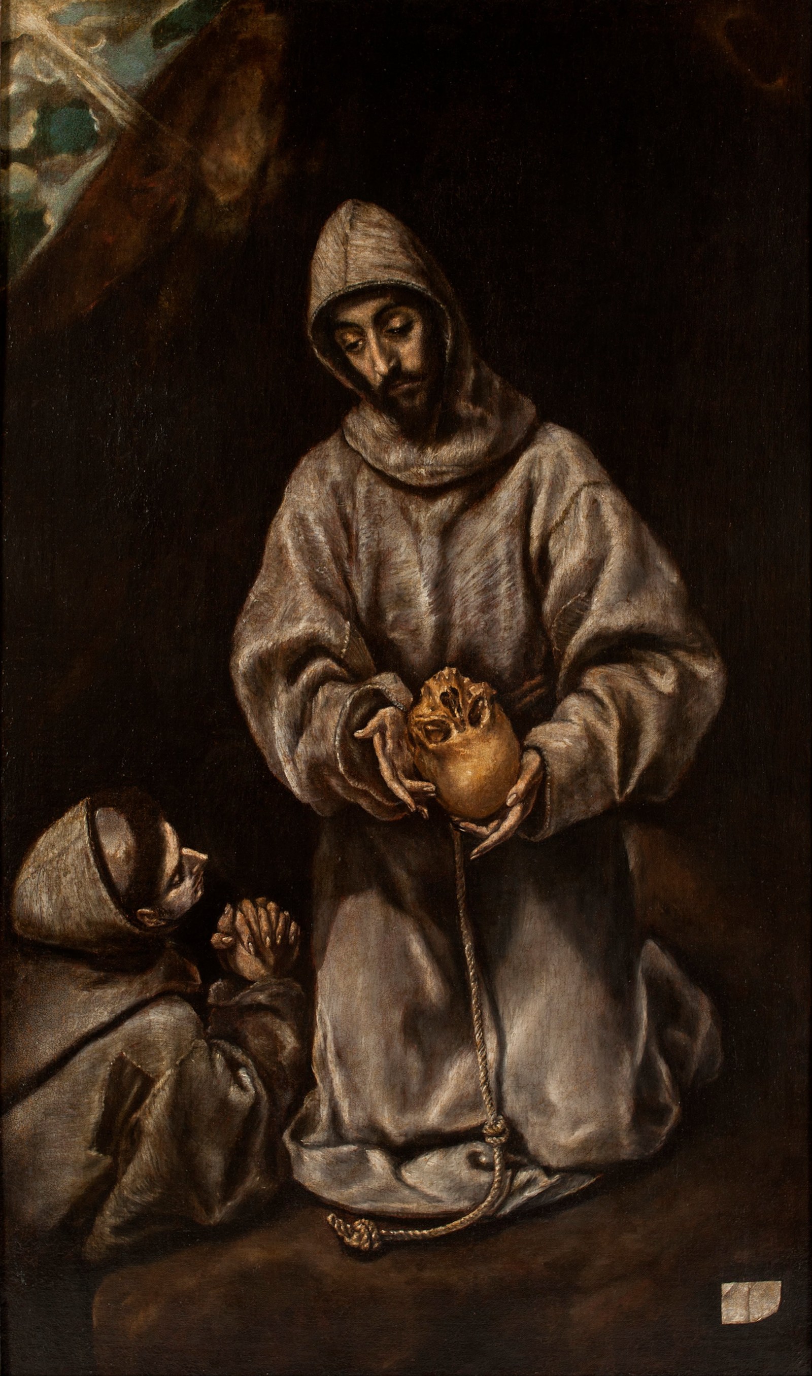 St Francis and Brother Leo Meditating on Death