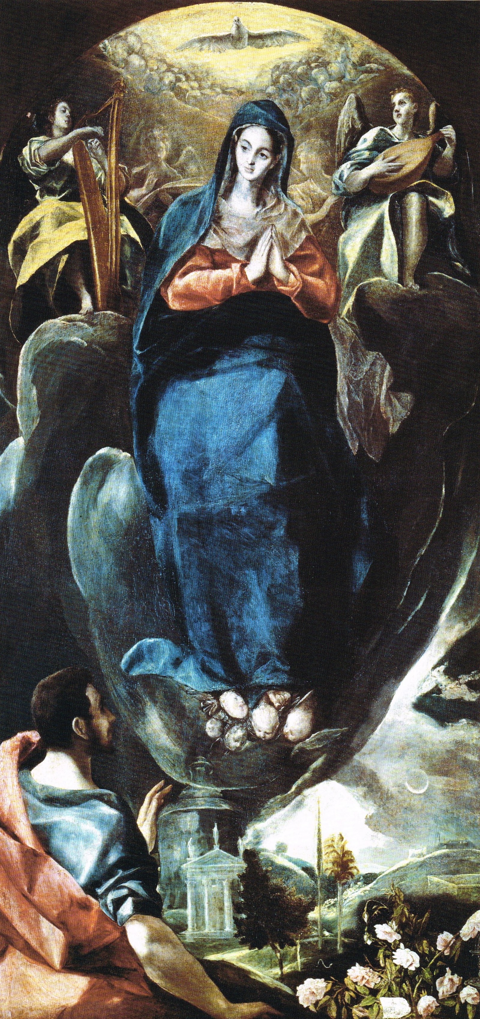 The Immaculate Conception with Saint John the Evangelist