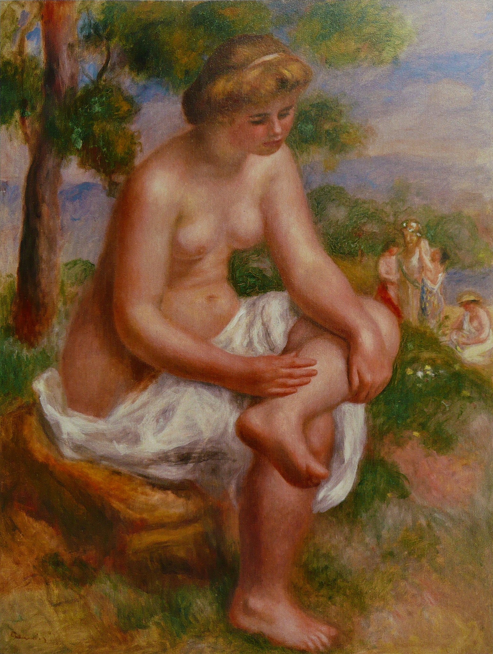 Bather Seated in a Landscape, Called Eurydice