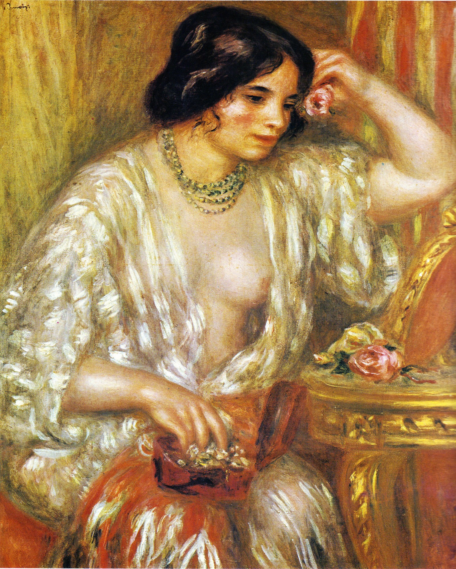 Gabrielle with Jewellery