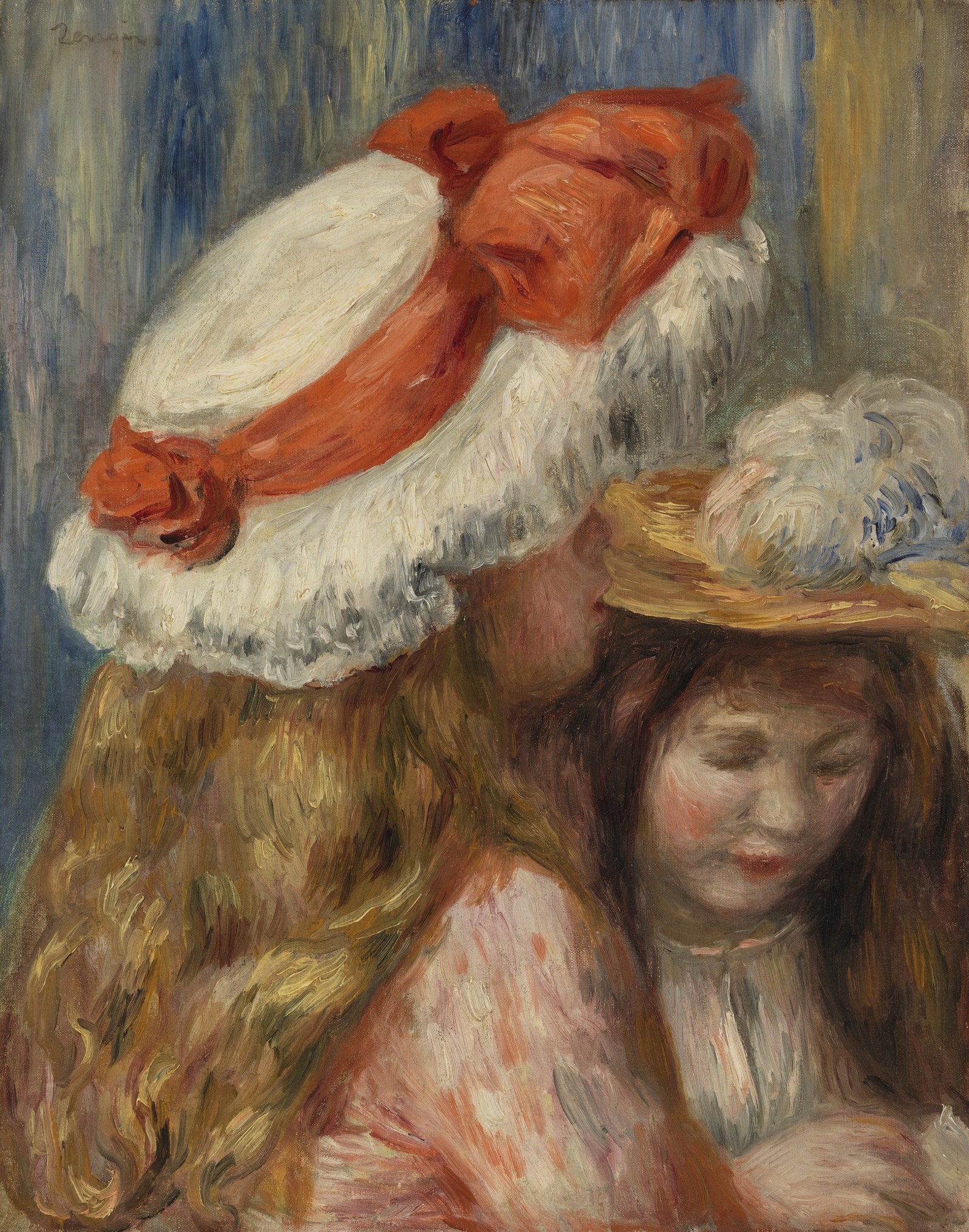 Girls with Hats (Jeunes filles aux chapeaux)