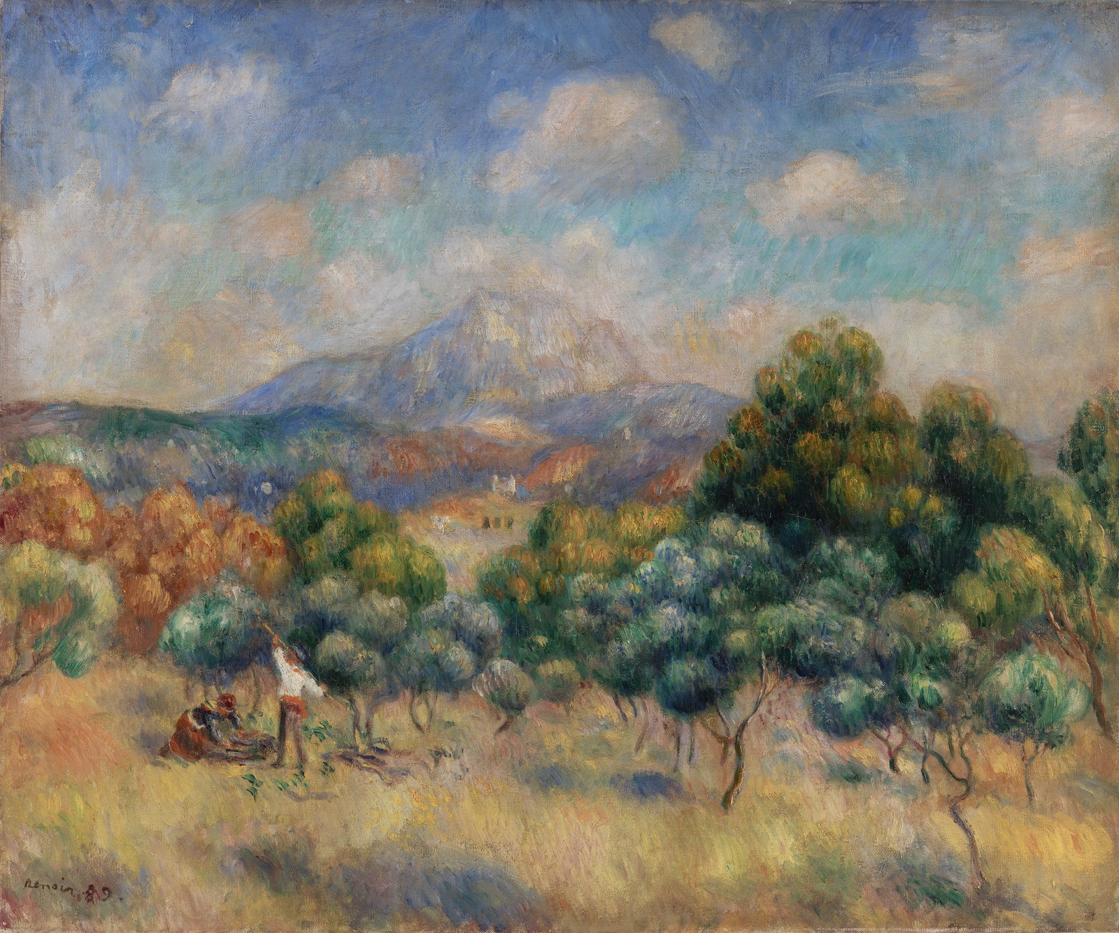 Montagne Sainte-Victoire (Paysage)