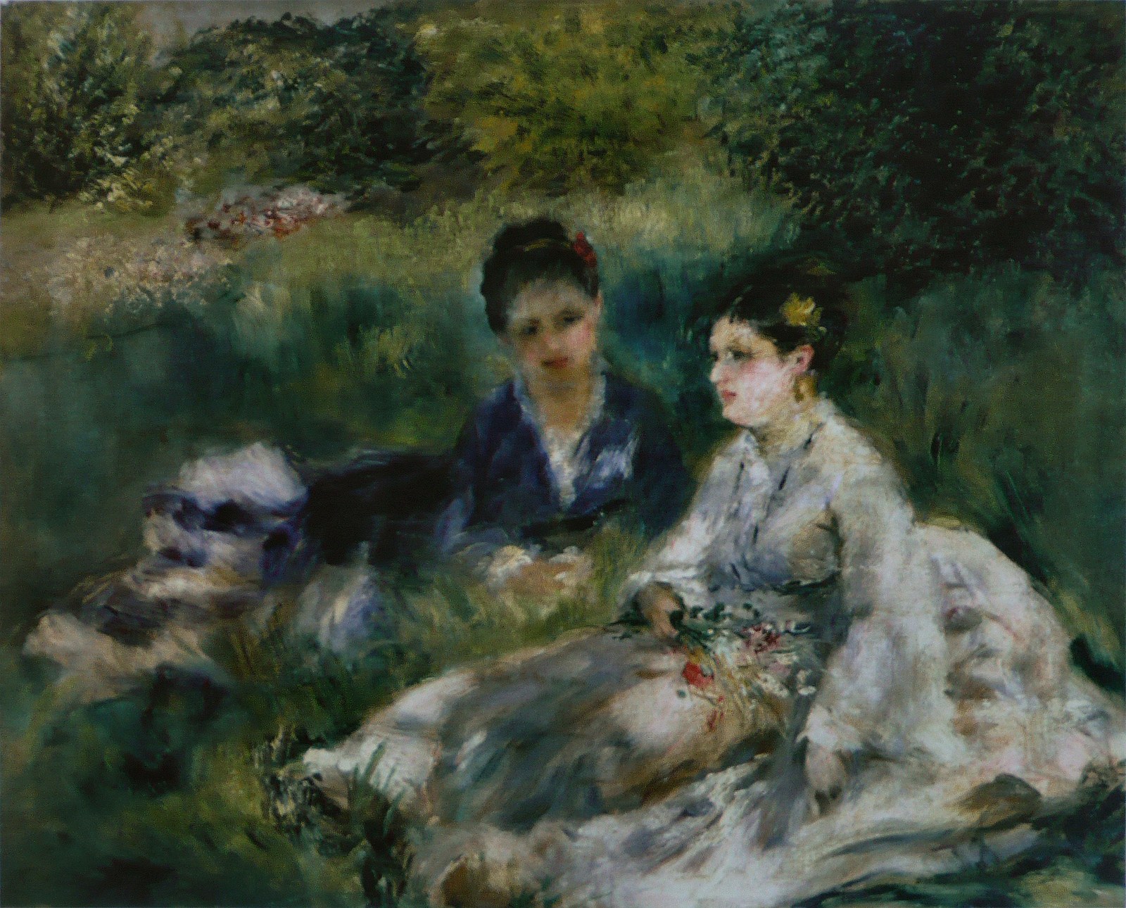 On the Grass (Jeunes femmes assises dans l'herbe)