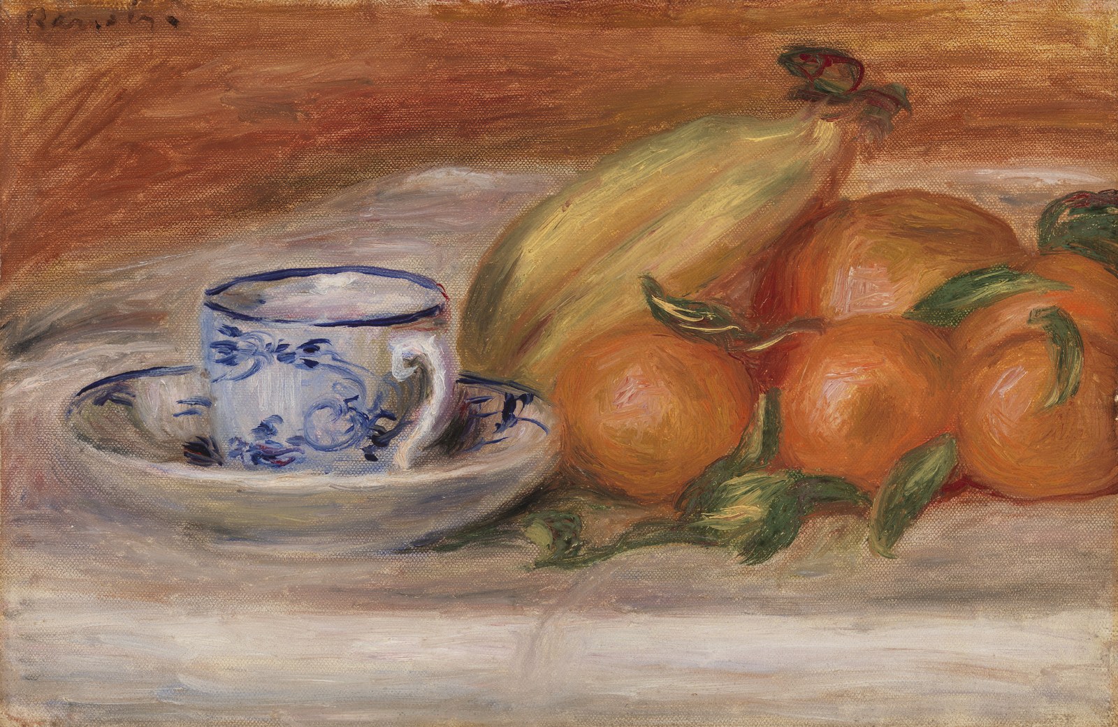 Oranges, Bananas, and Teacup (Oranges, bananes et tasse de thé)