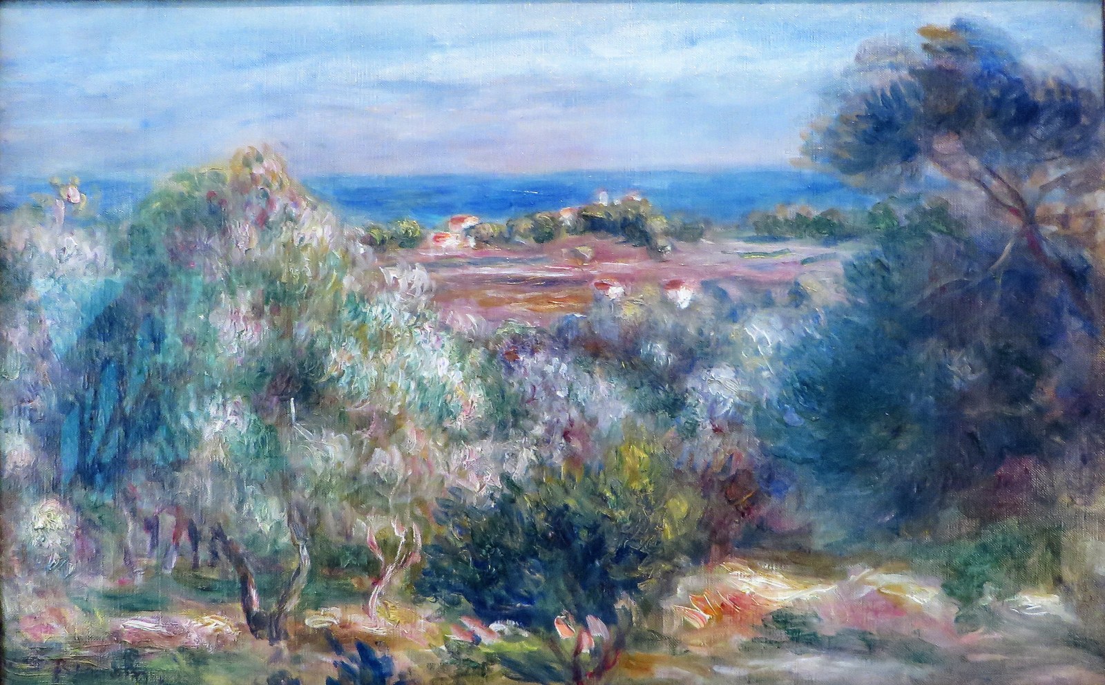 View of the Sea from Haut Cagnes