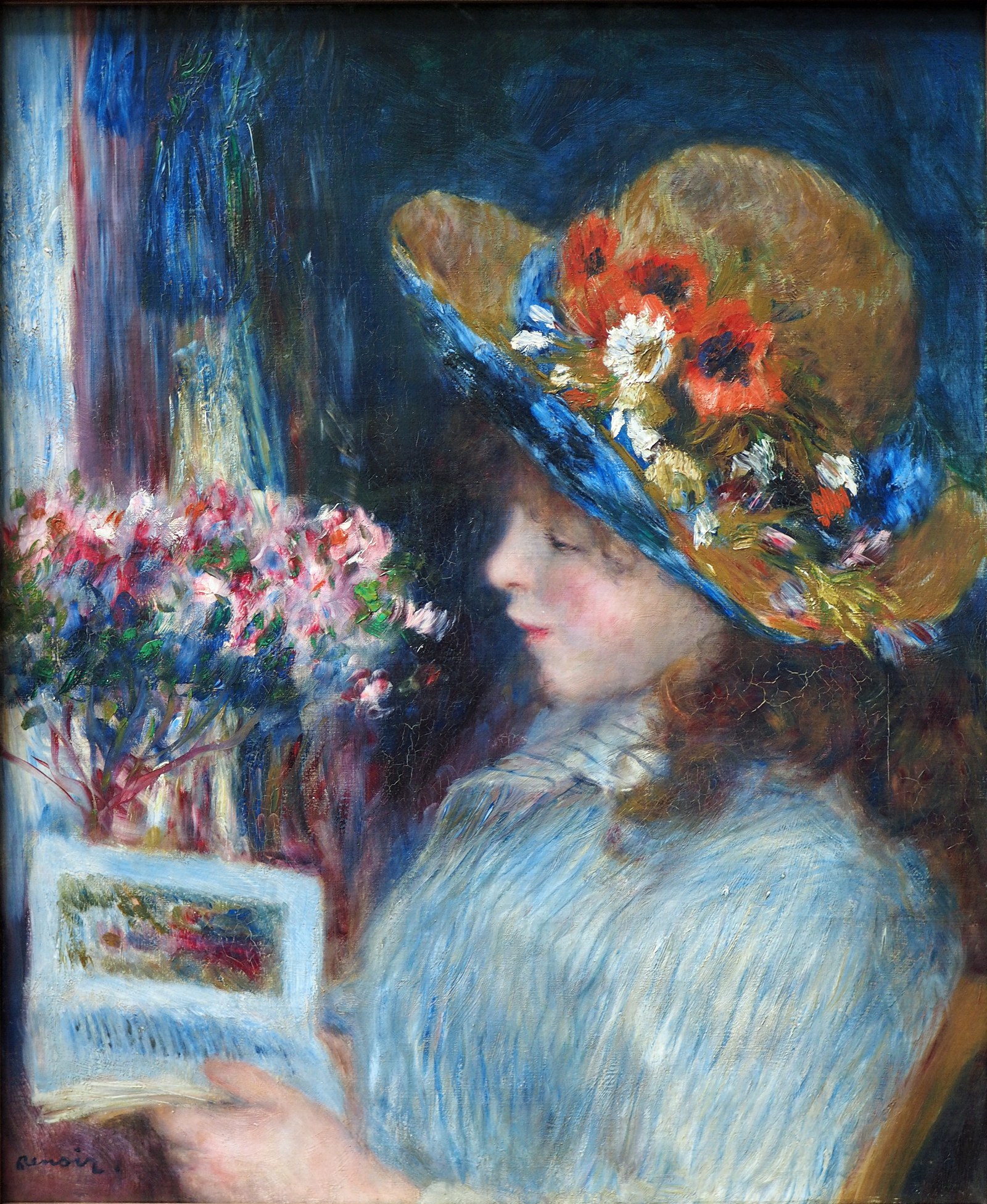 Young Girl Reading