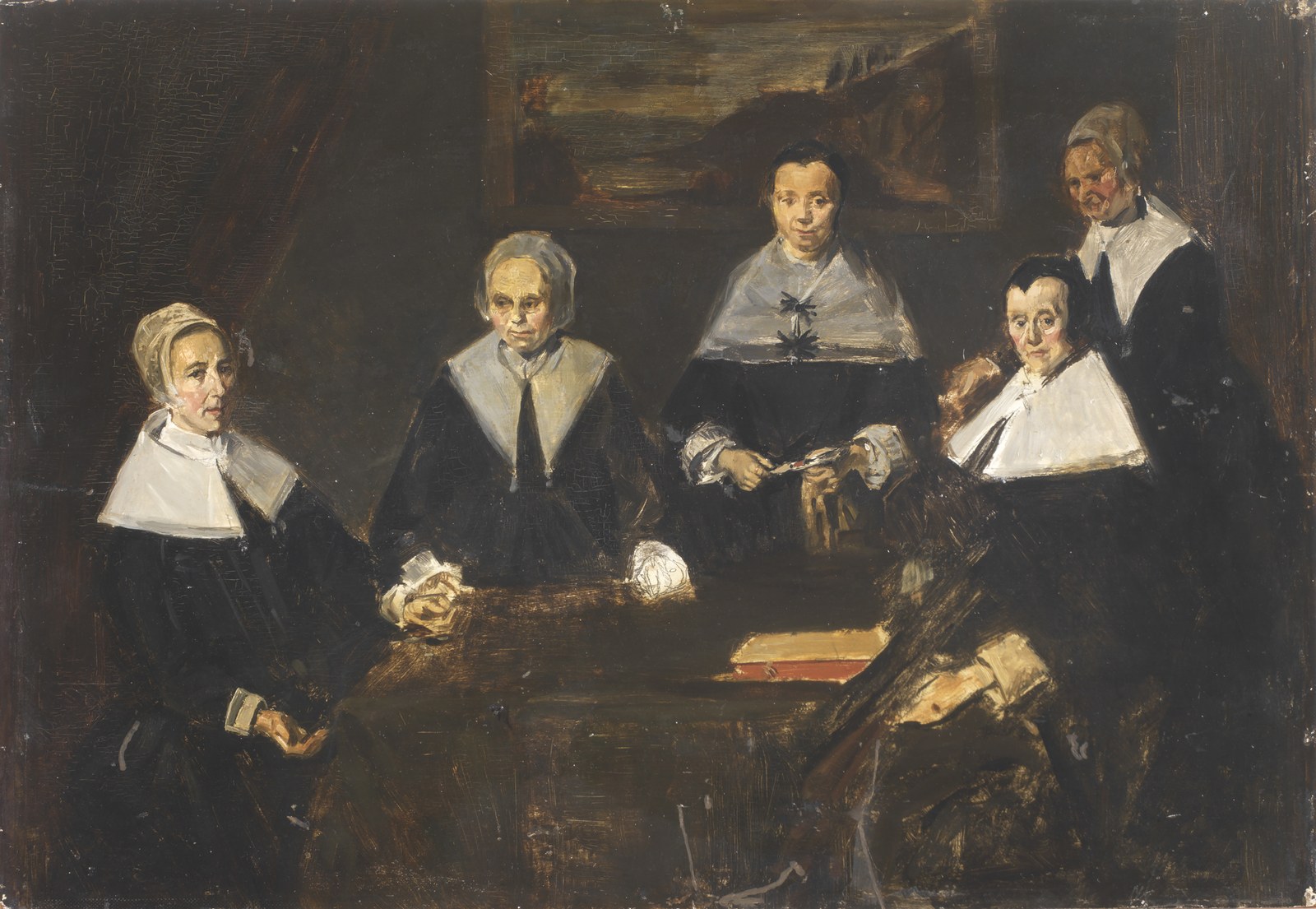 Regentesses of the Old Men's Almshouse in Haarlem (copy)