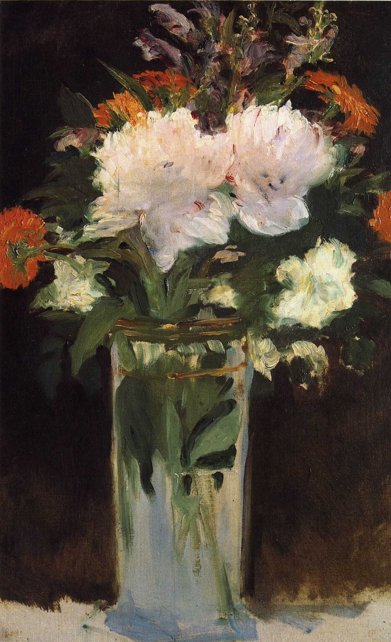 Roses et lilacs