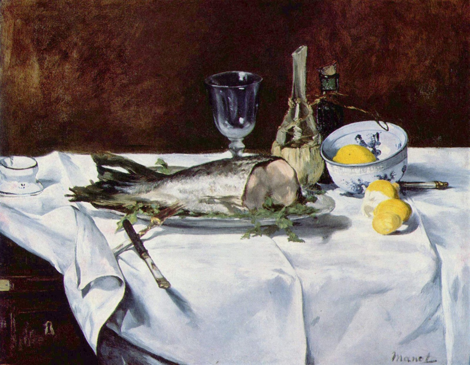Still-life with Salmon