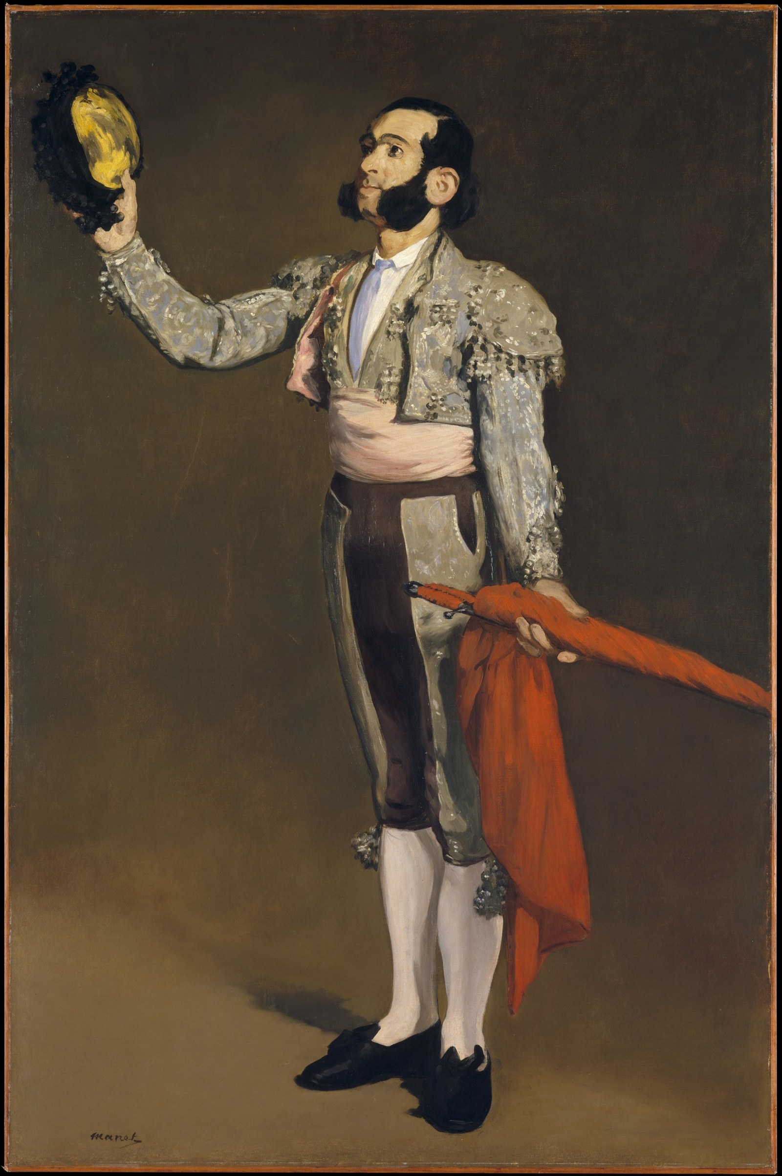 The Matador Saluting