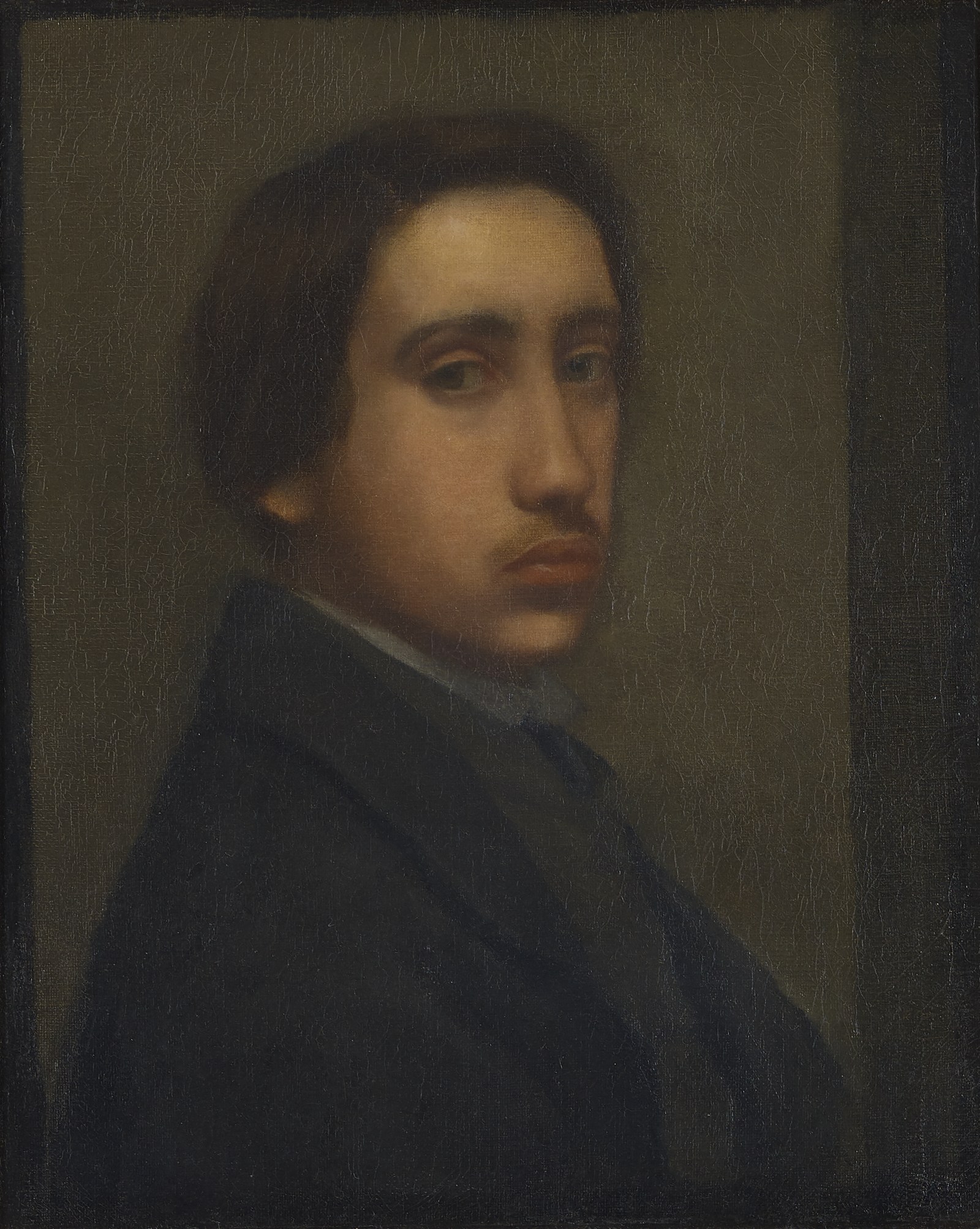 Degas in Black Frock-coat (self-portrait