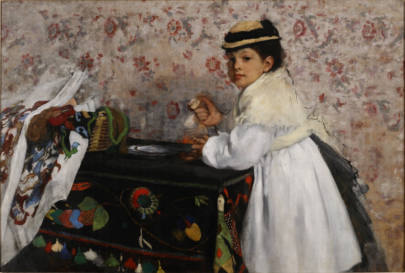 Portrait of Mlle. Hortense Valpinçon