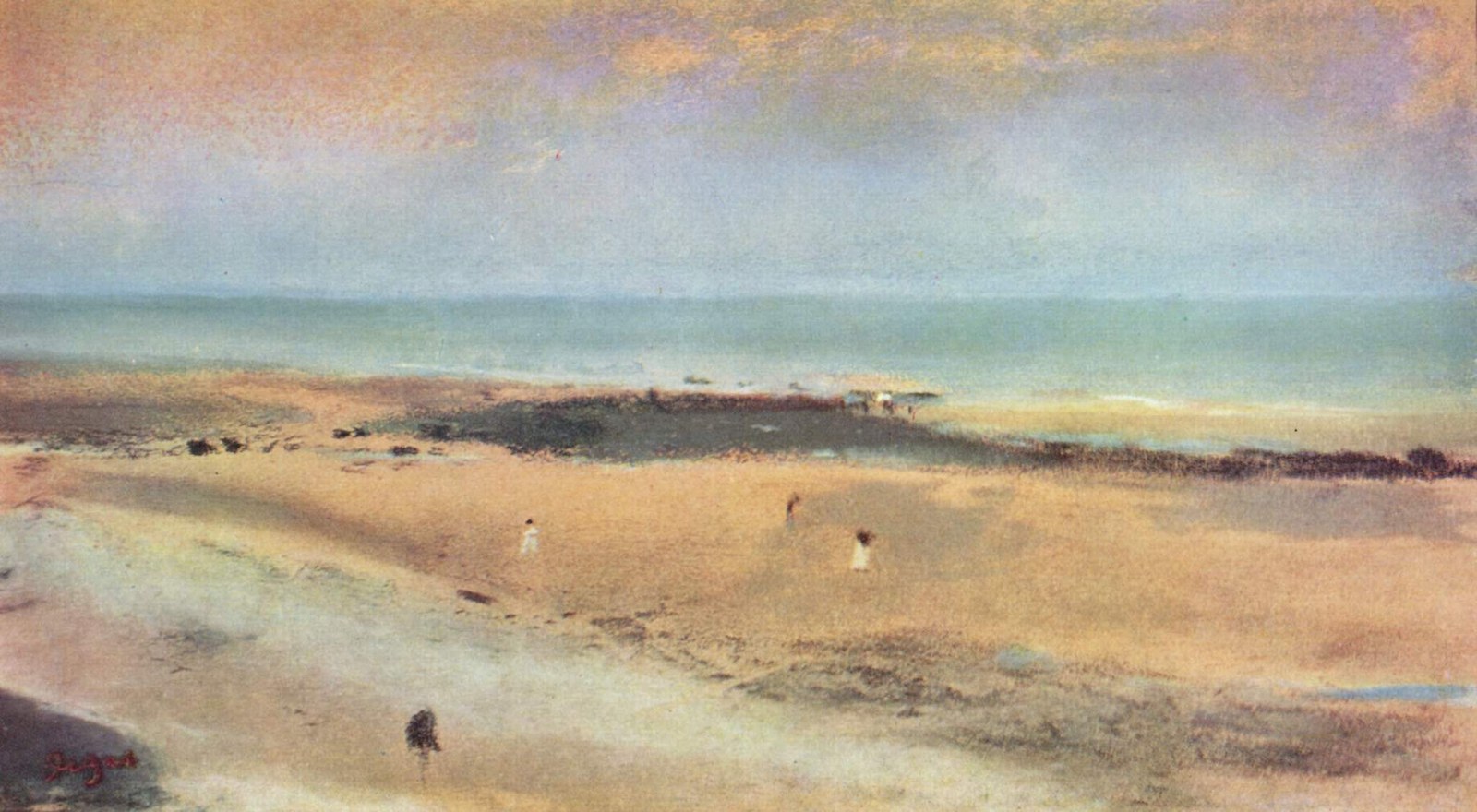 Seaside at Low Tide