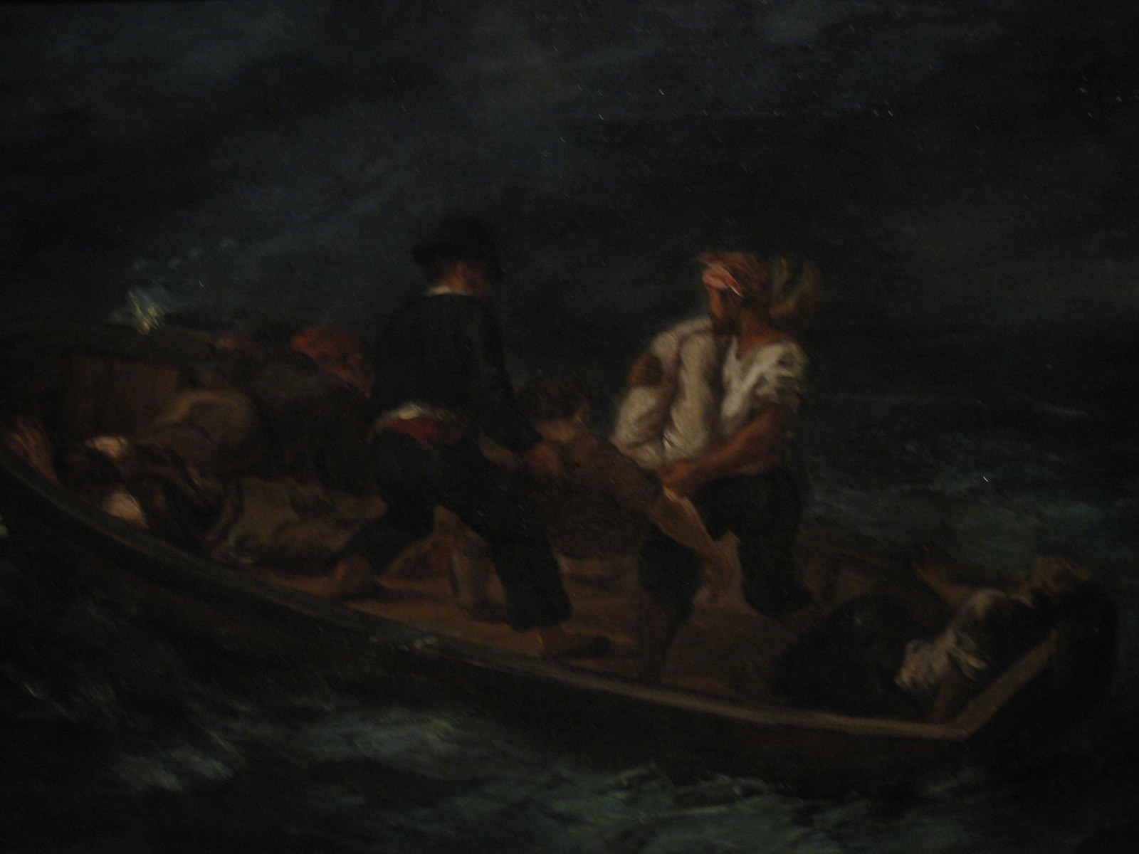 After the Shipereck (Barge of Don Juan - Dead Body Thrown To The Sea)