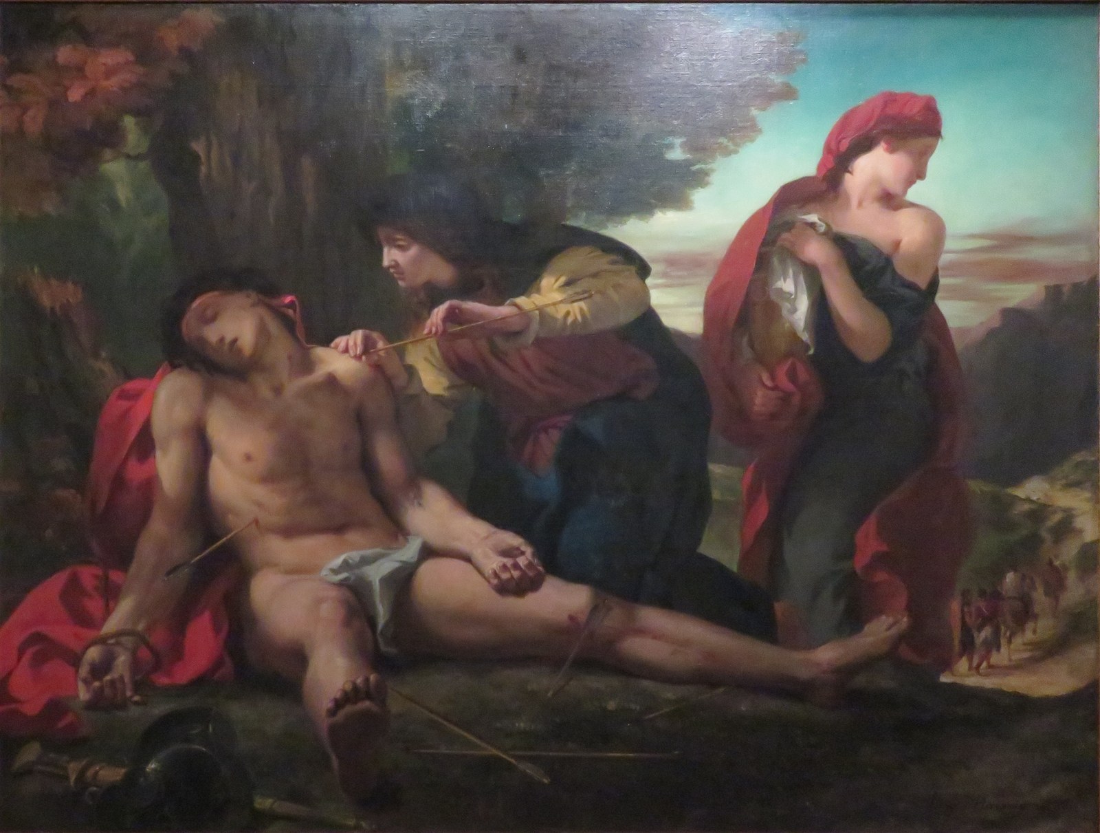 Saint Sébastien secouru par les Saintes Femmes