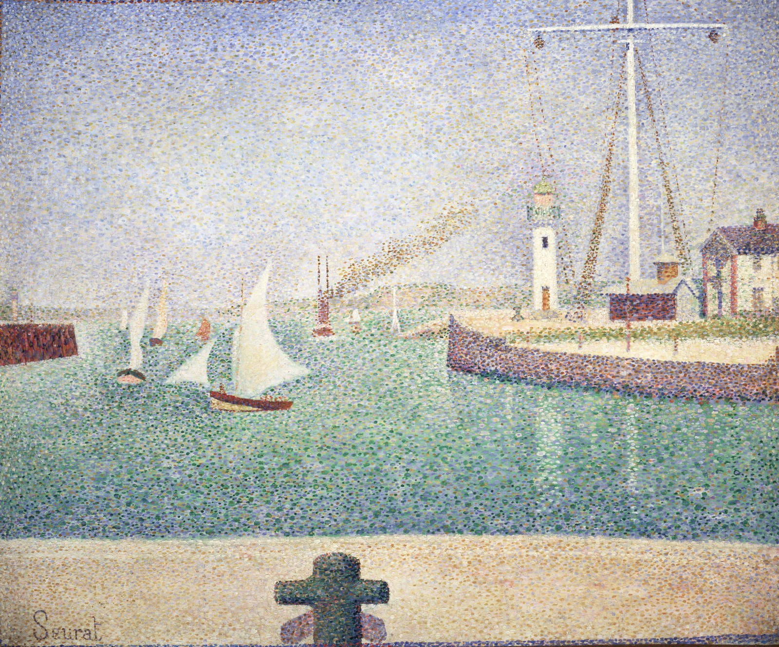 Entrance of The Port of Honfleur (Entrée du port d’Honfleur)