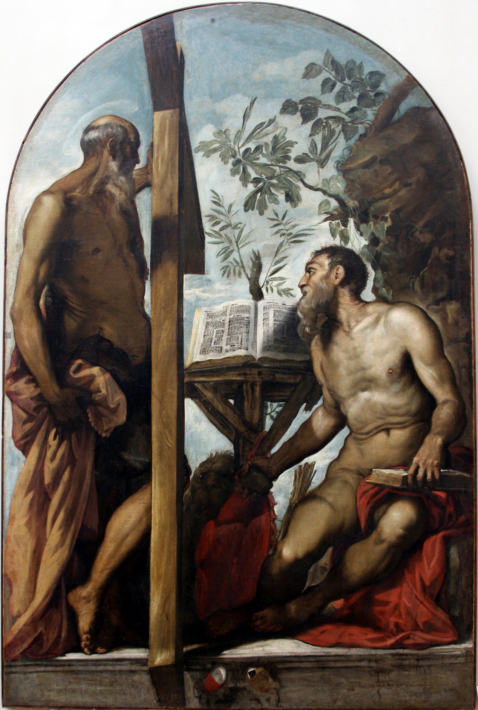 Saint Andrew and Saint Jerome