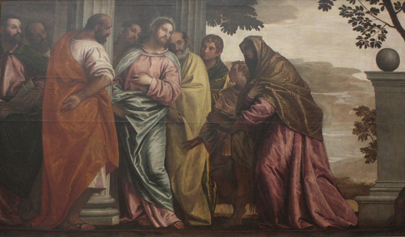 Christ meeting the wife and the sons of Zebedee