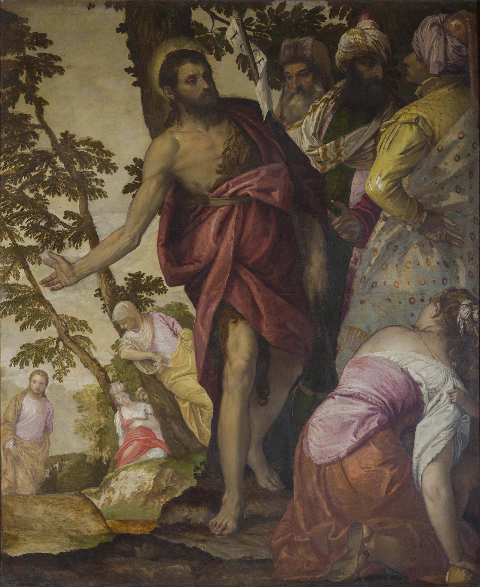 Saint John the Baptist Preaching
