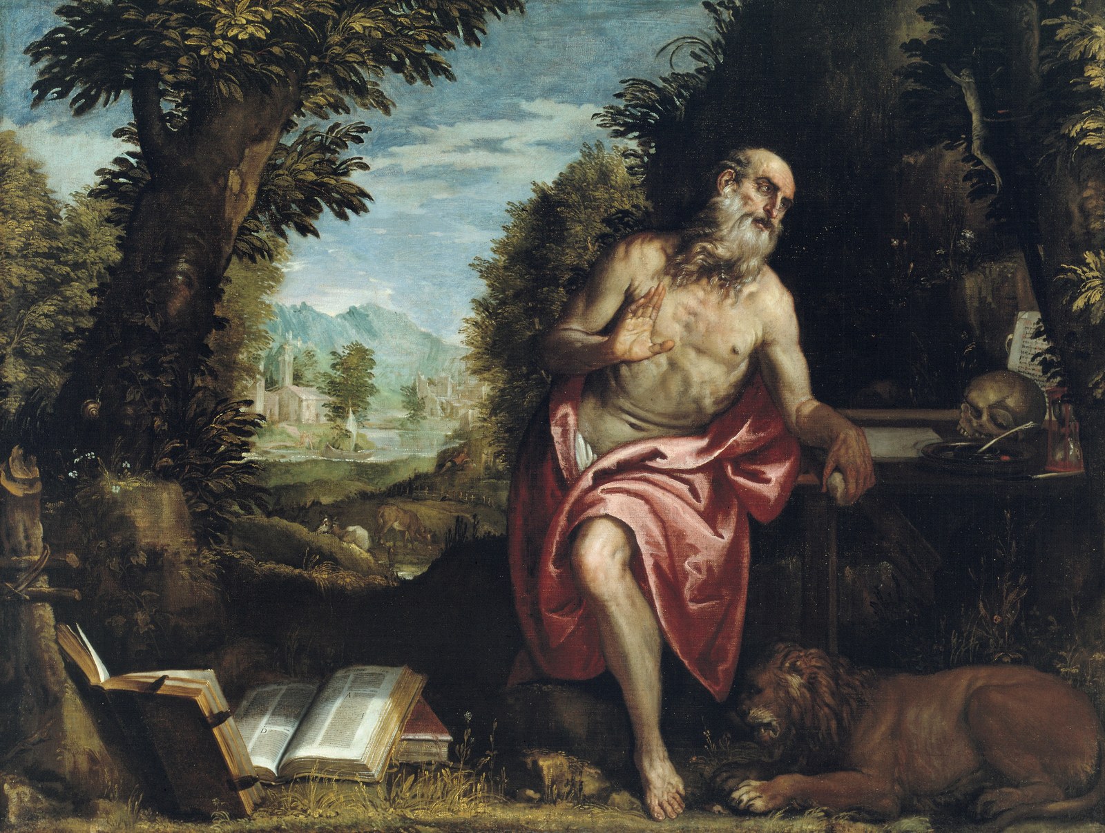 Saint Jerome in the Wilderness