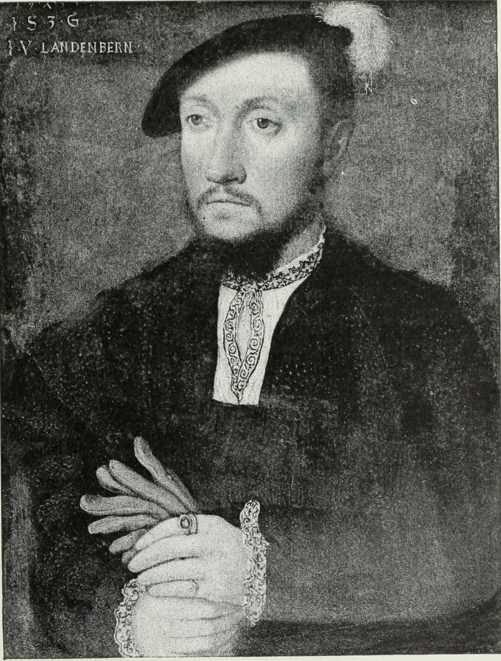 Portrait of Landenberger, a young Swiss Nobleman