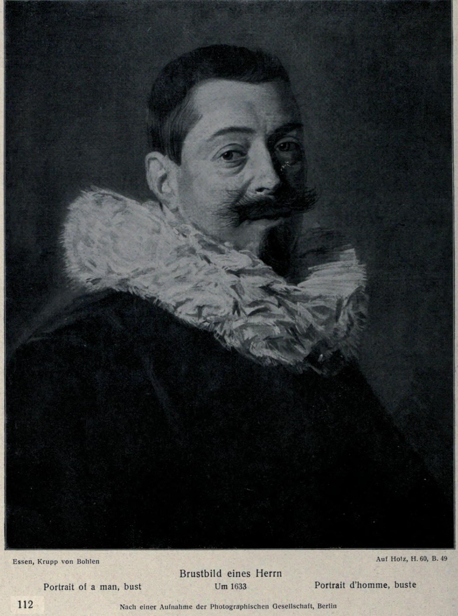Portrait of a man with a beard and ruff collar