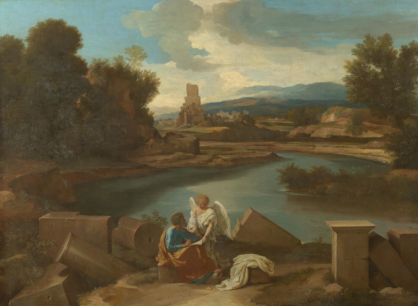 Landscape with St Matthew and the Angel
