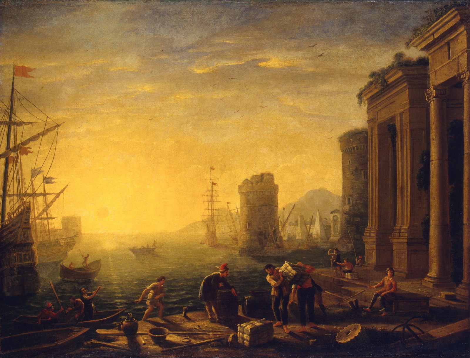 Morning in the Harbour