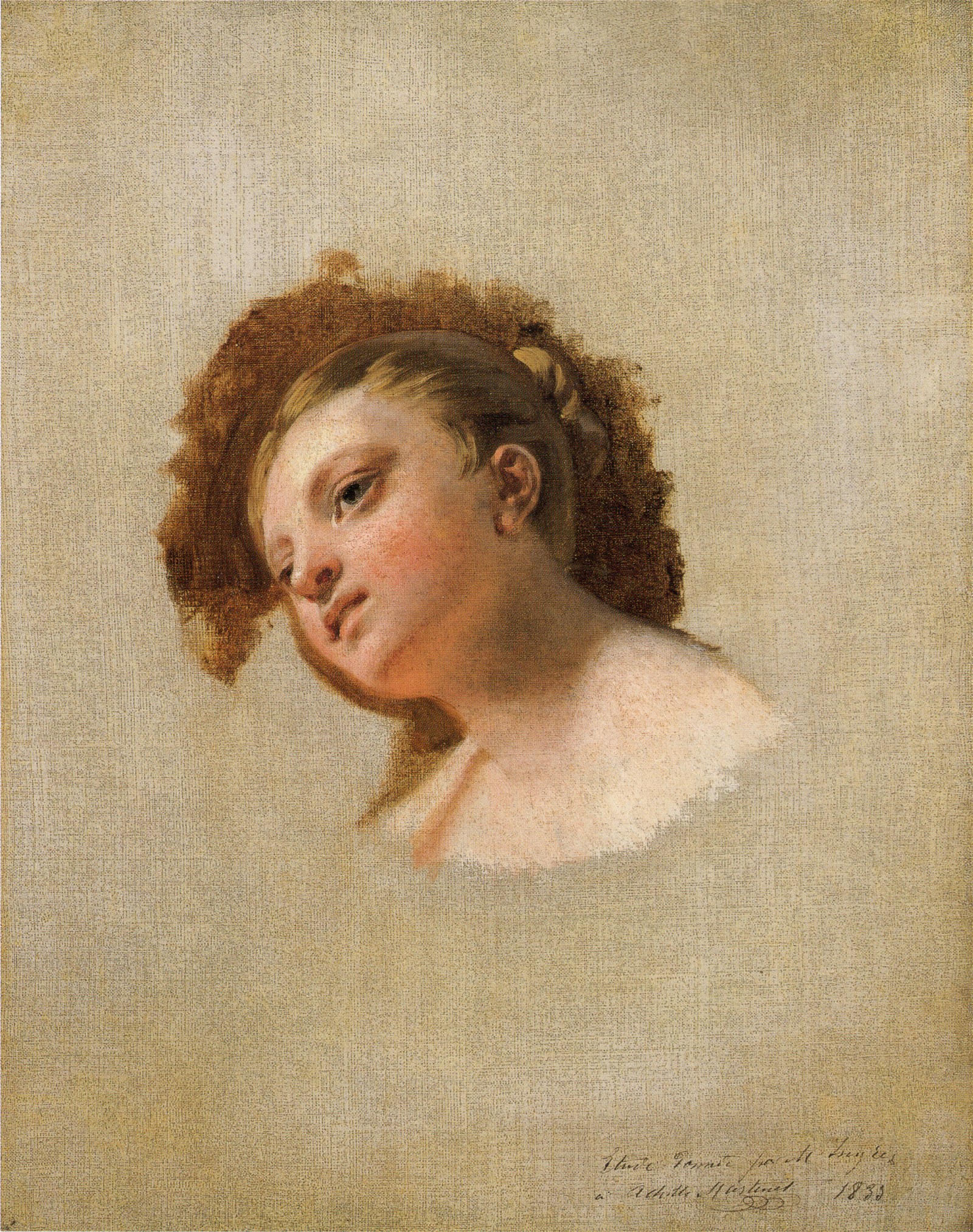 Head of a Young Woman