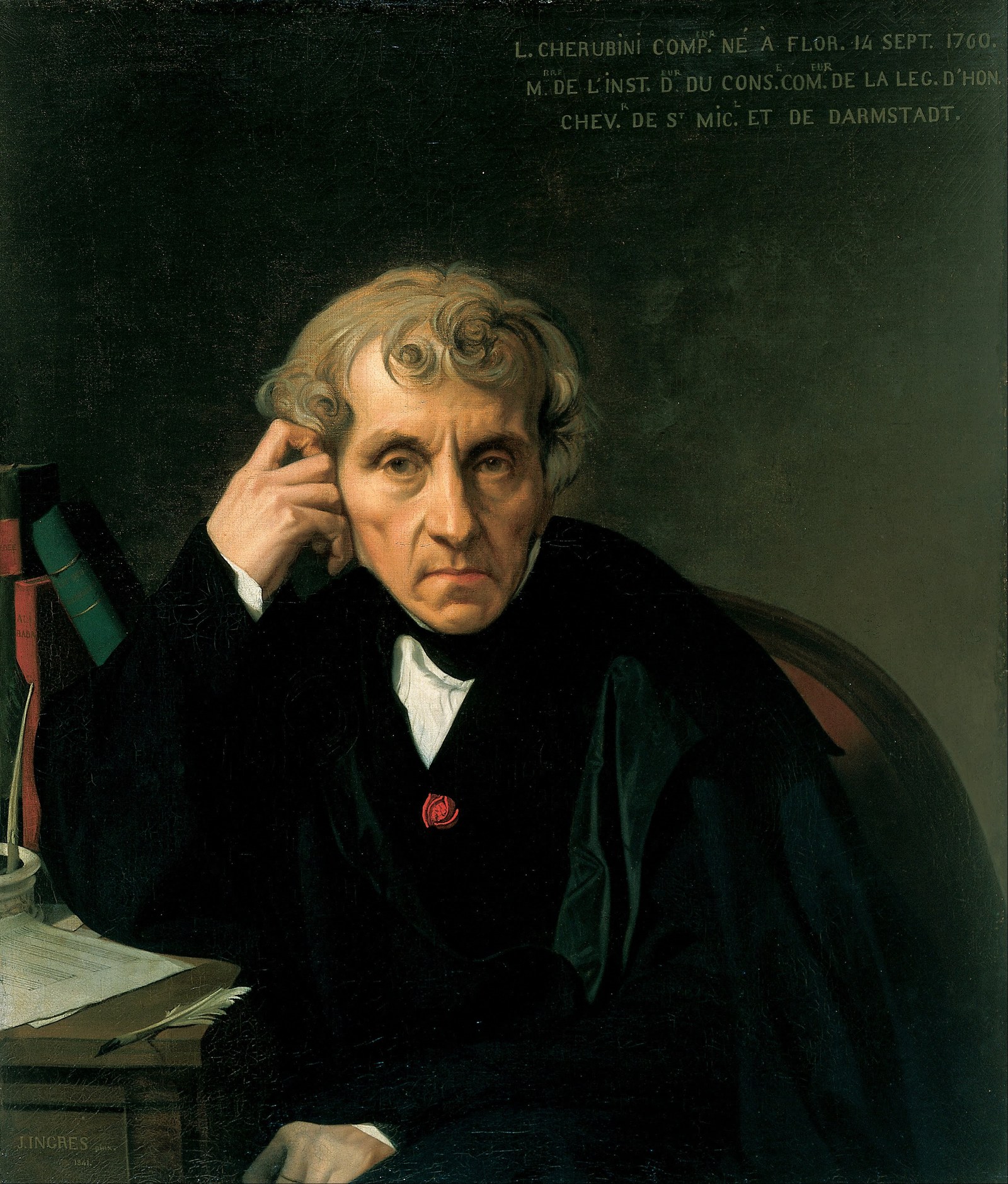 Portrait of Luigi Cherubini