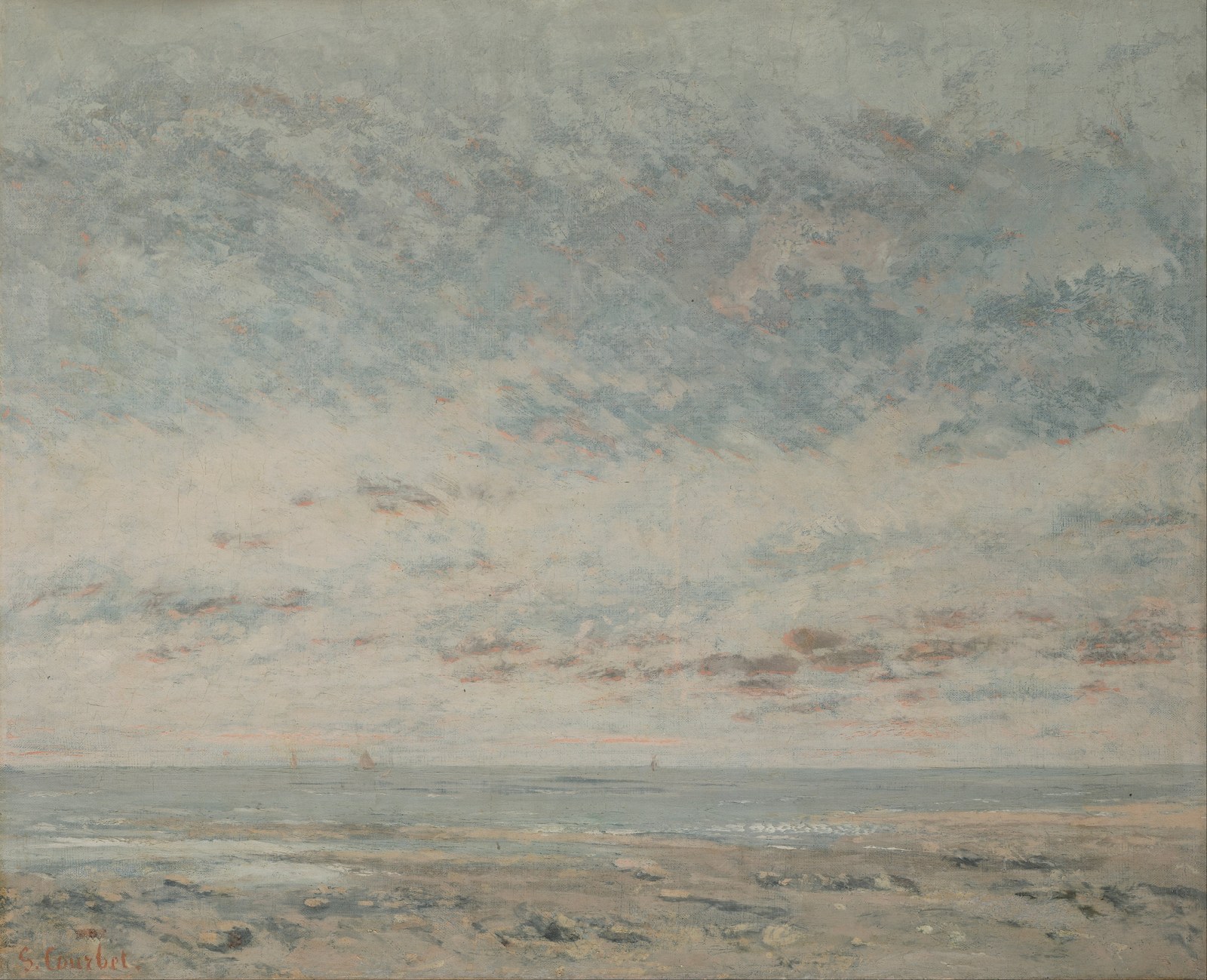 Low Tide at Trouville