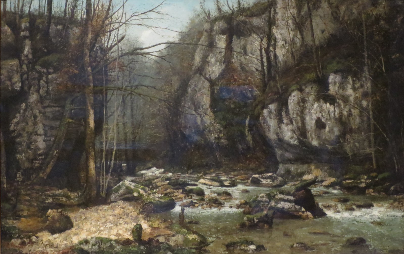 Stream of the Puits-Noir at Ornans