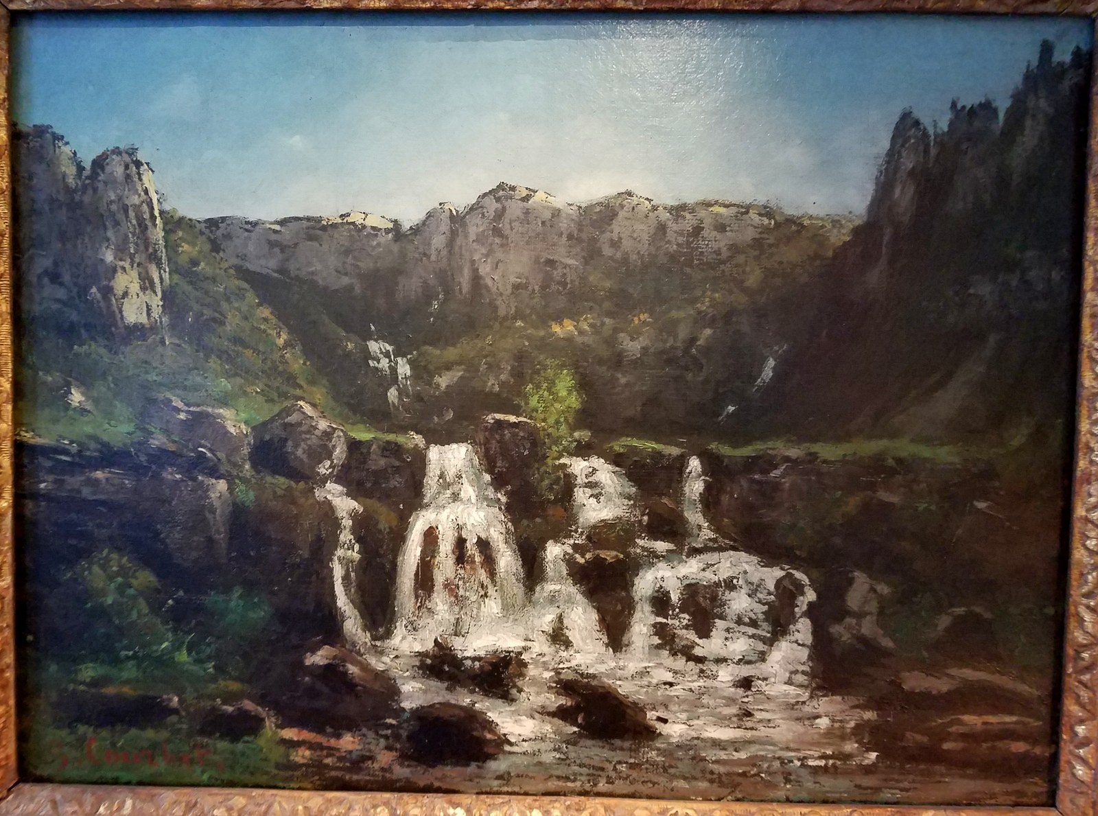 Waterfall at Ornans