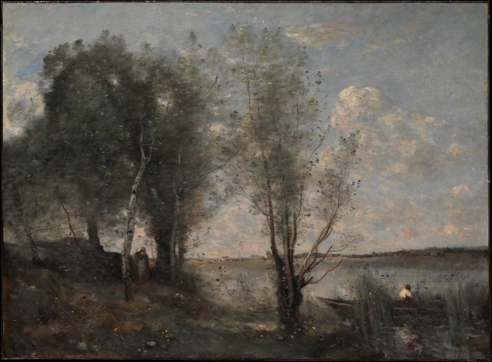 Boatman among the Reeds
