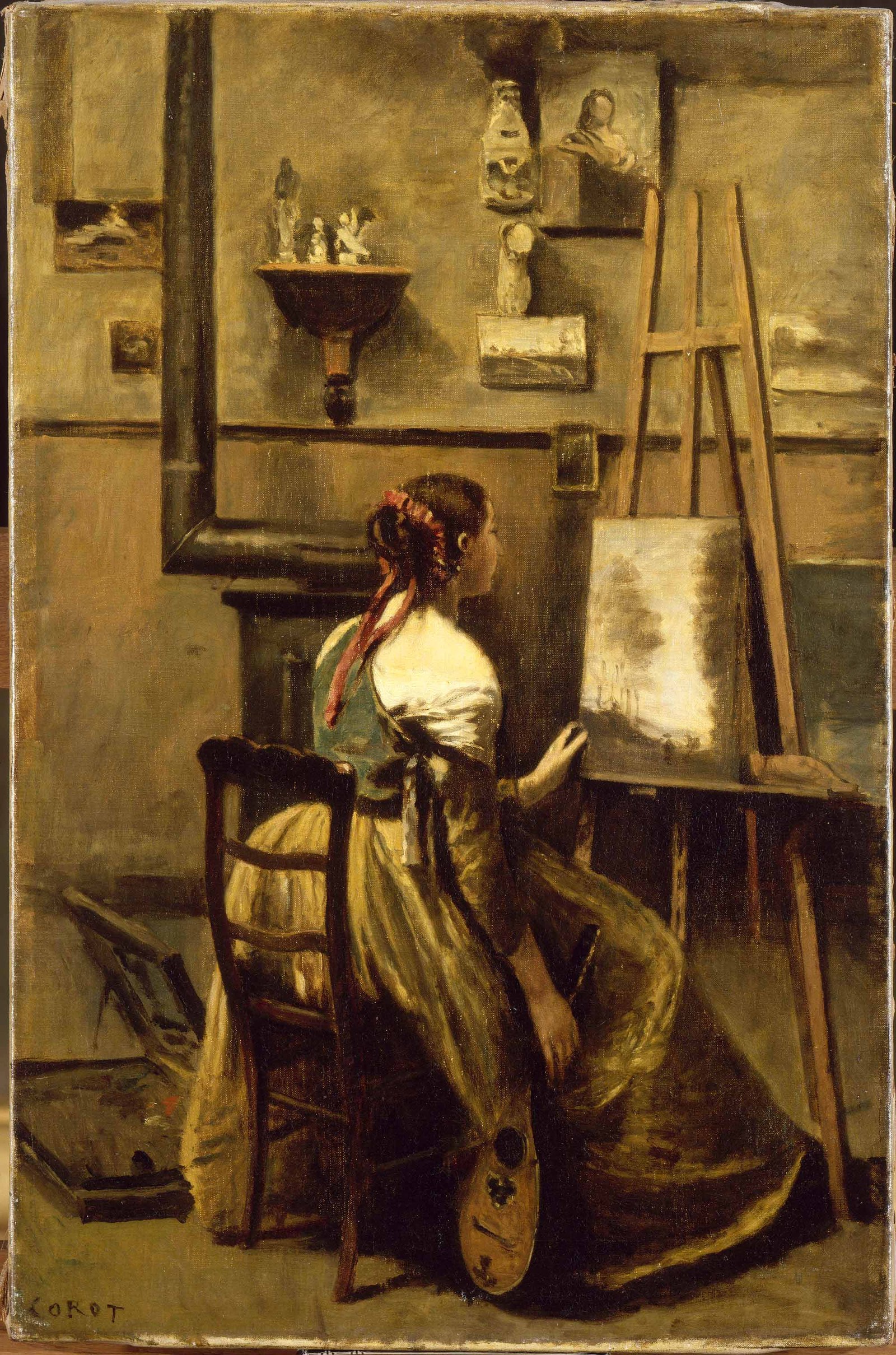 Corot's Studio
