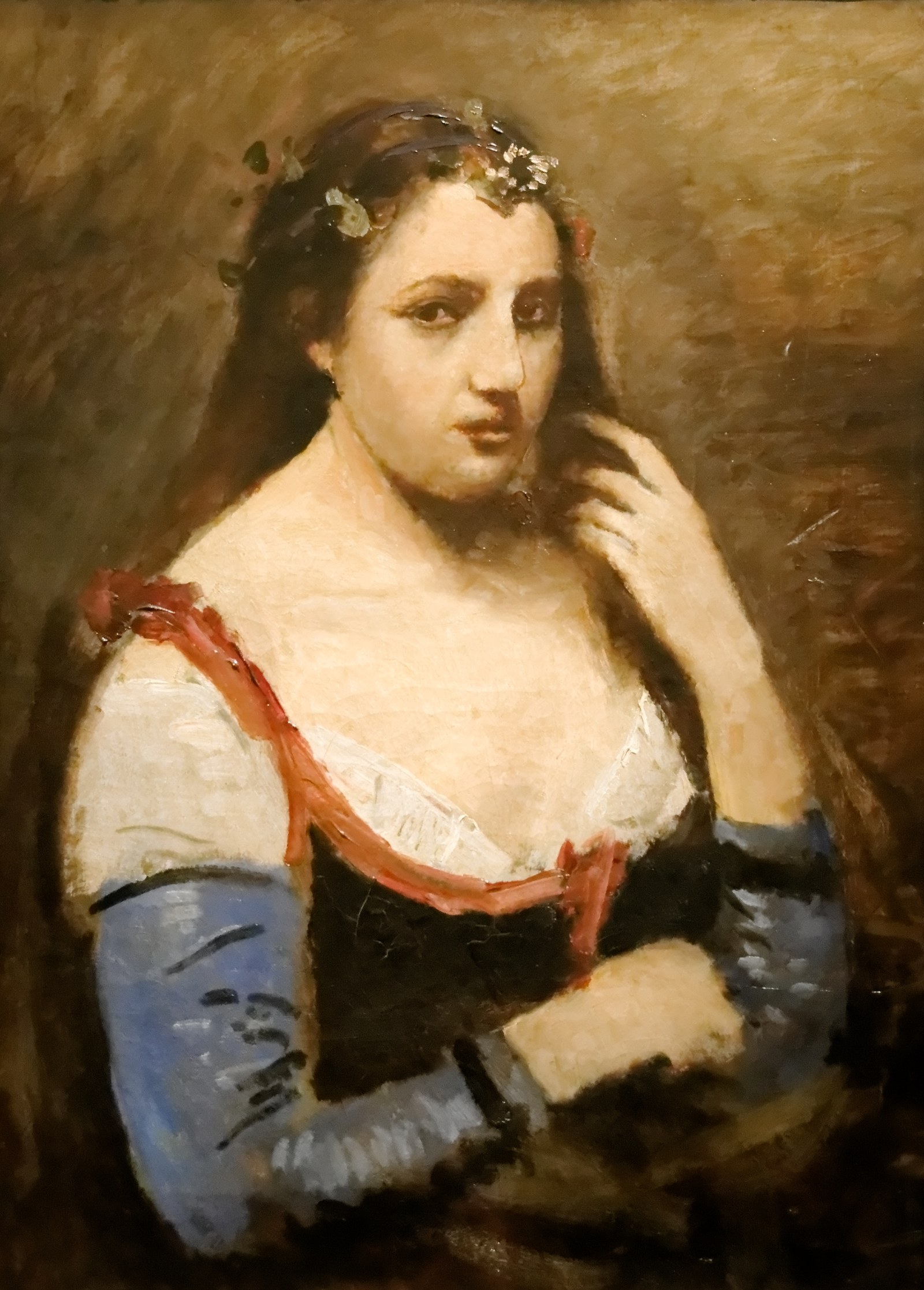 Lady with Daisies