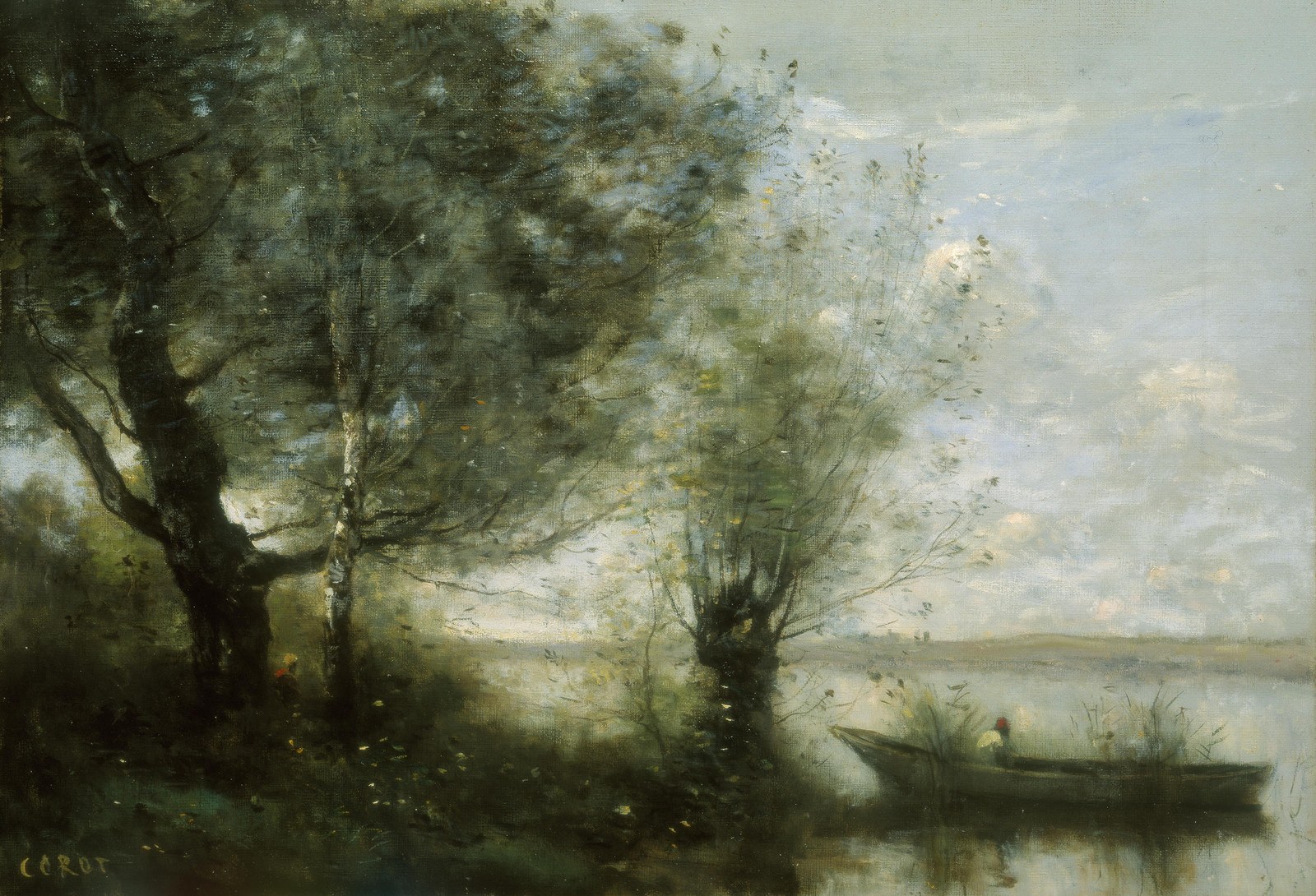 Landscape with a Boat