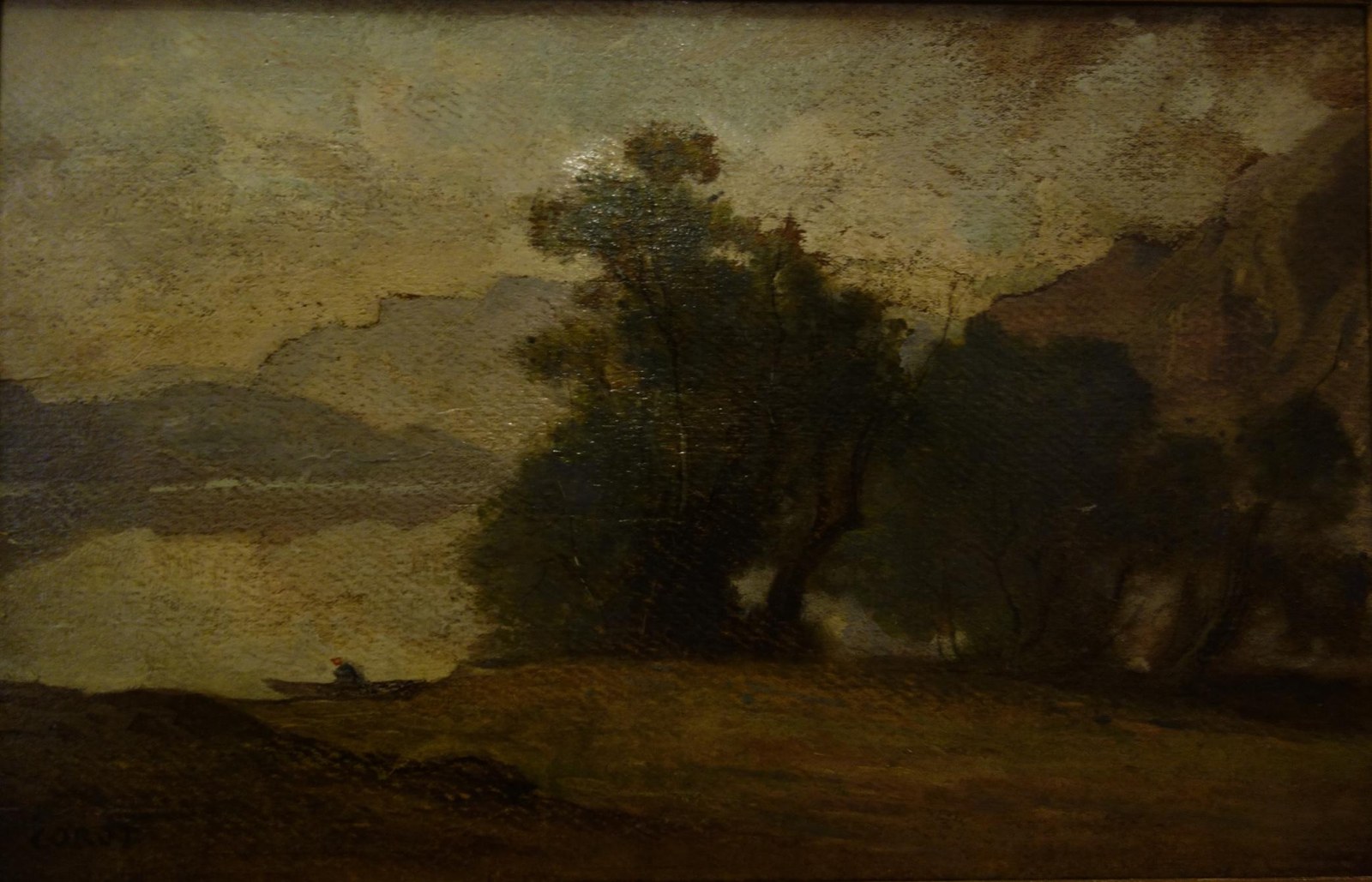 Landscape with lake