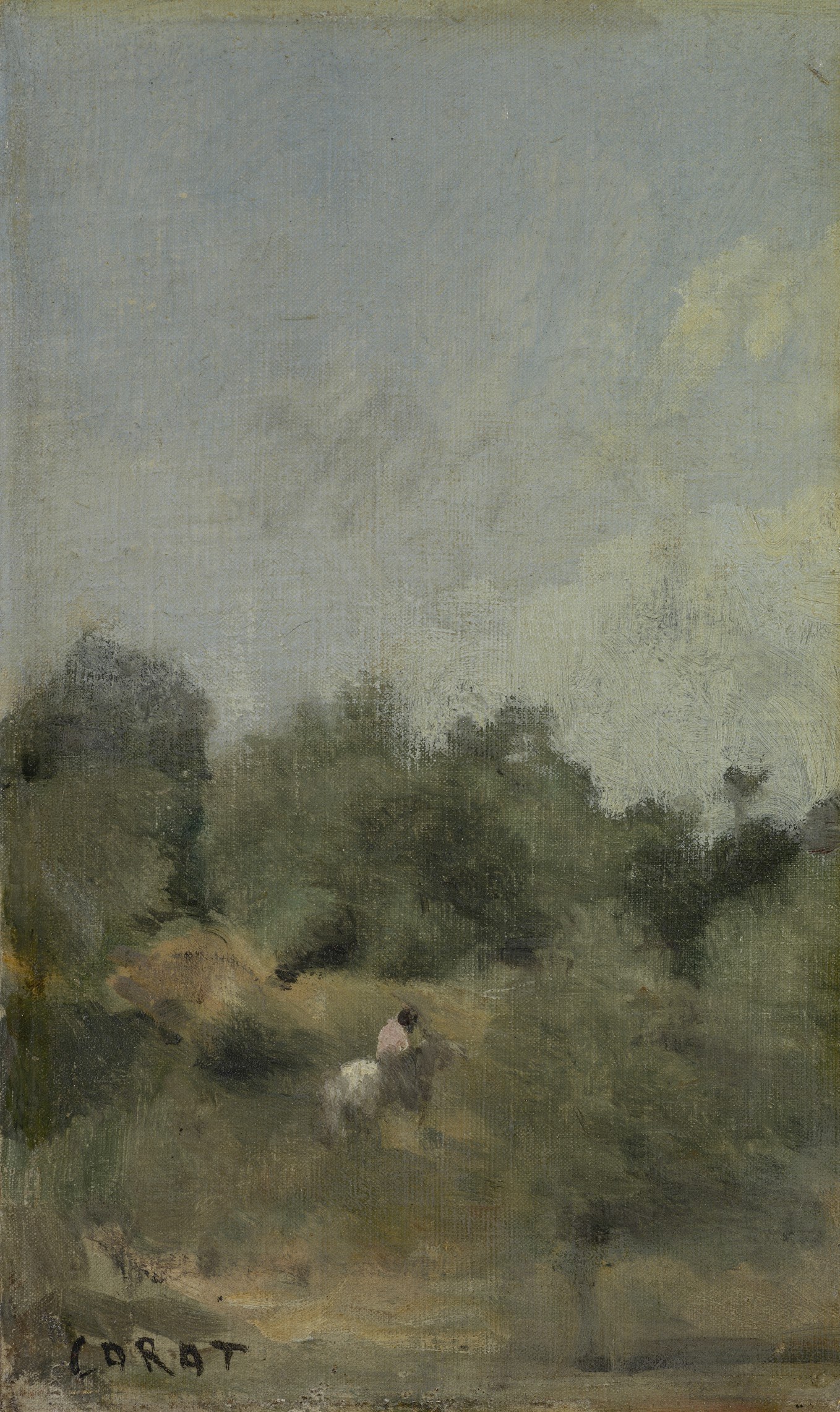 Landscape with a Horseman