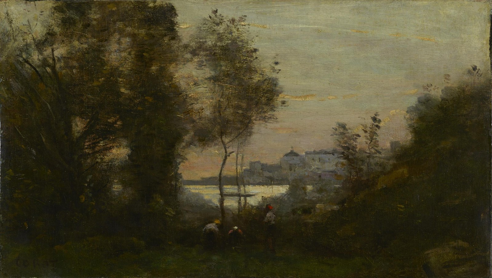 Souvenir de Ville-d’Avray (Soleil couchant)