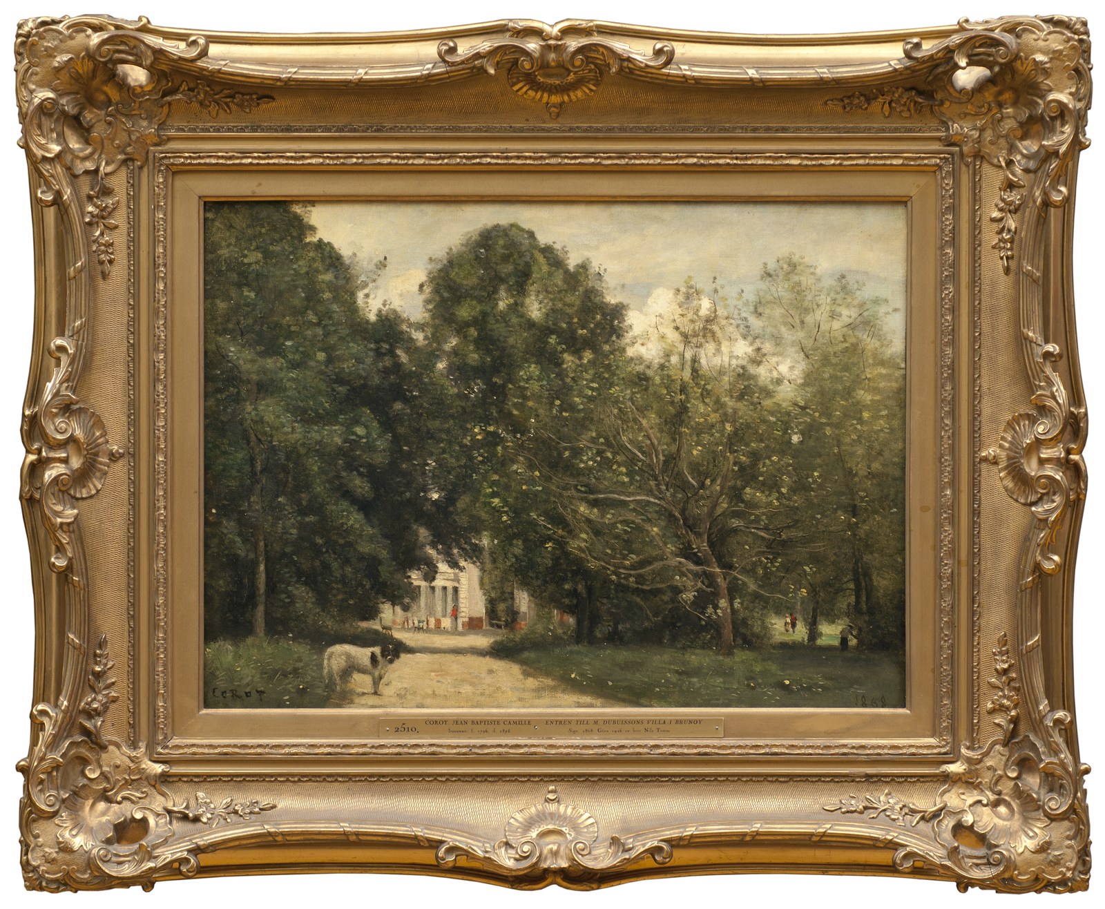 The Entrance to M. Dubuisson's Villa at Brunoy