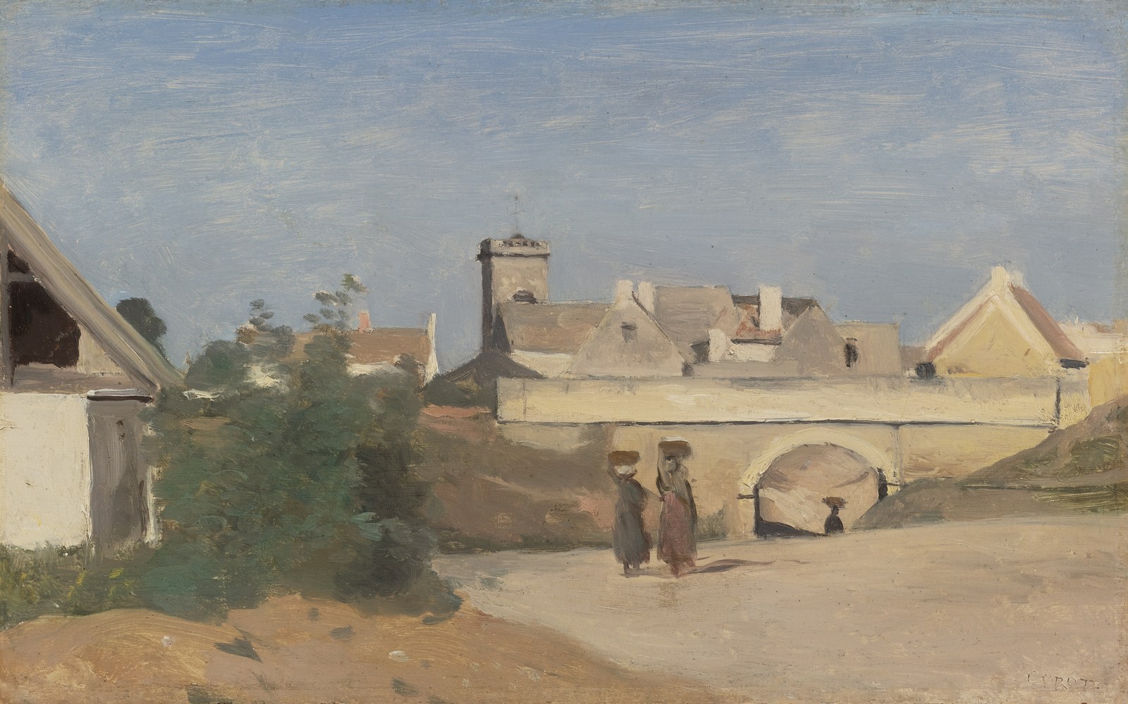 Un faubourg de ville (Rochefort-sur-Mer, Charente)