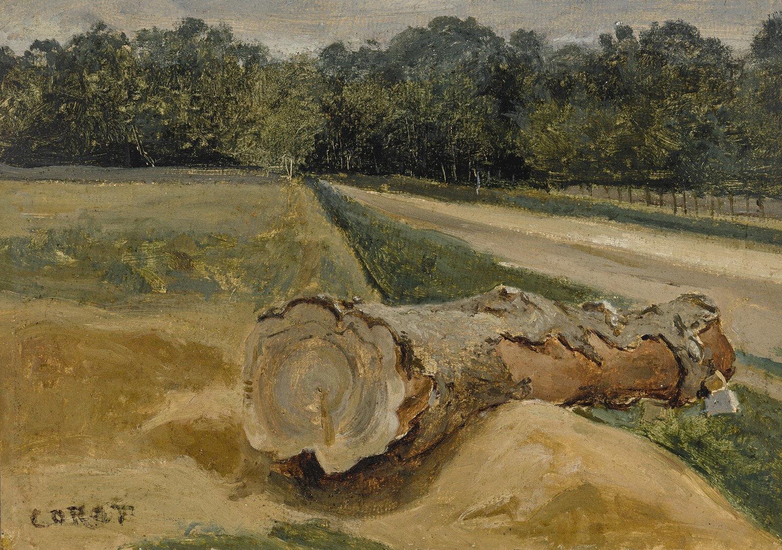 The Paver of the Chailly Road, Fontainebleau