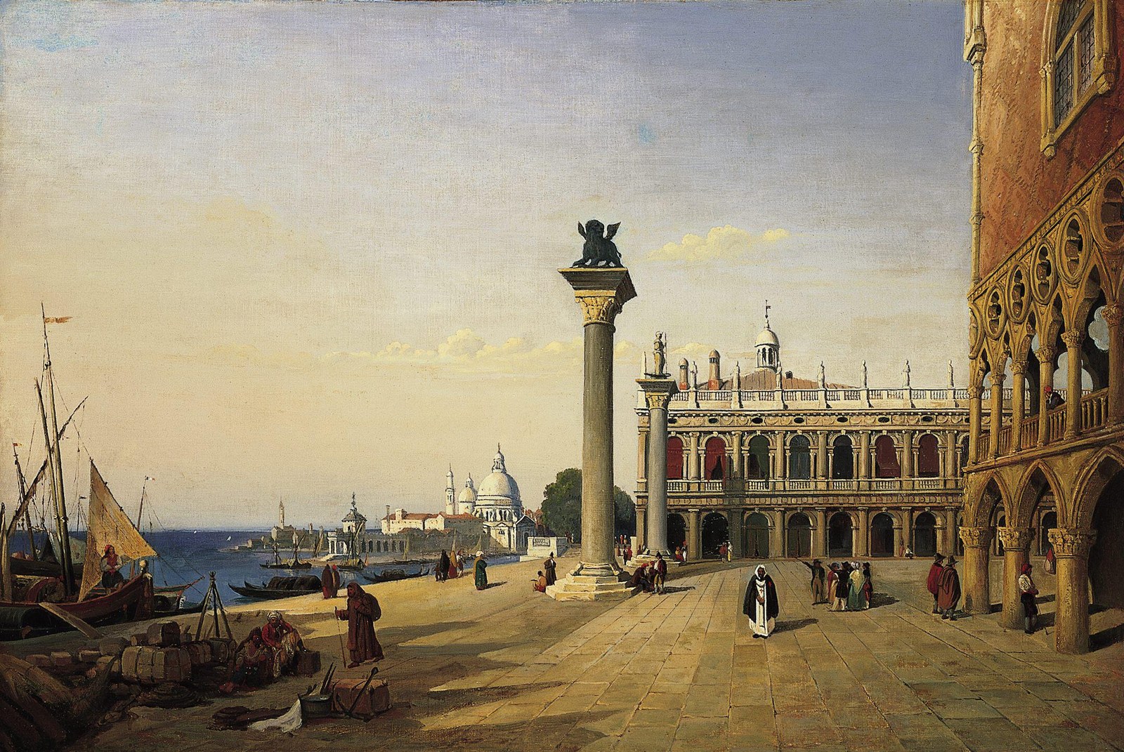 Venise, La Piazetta