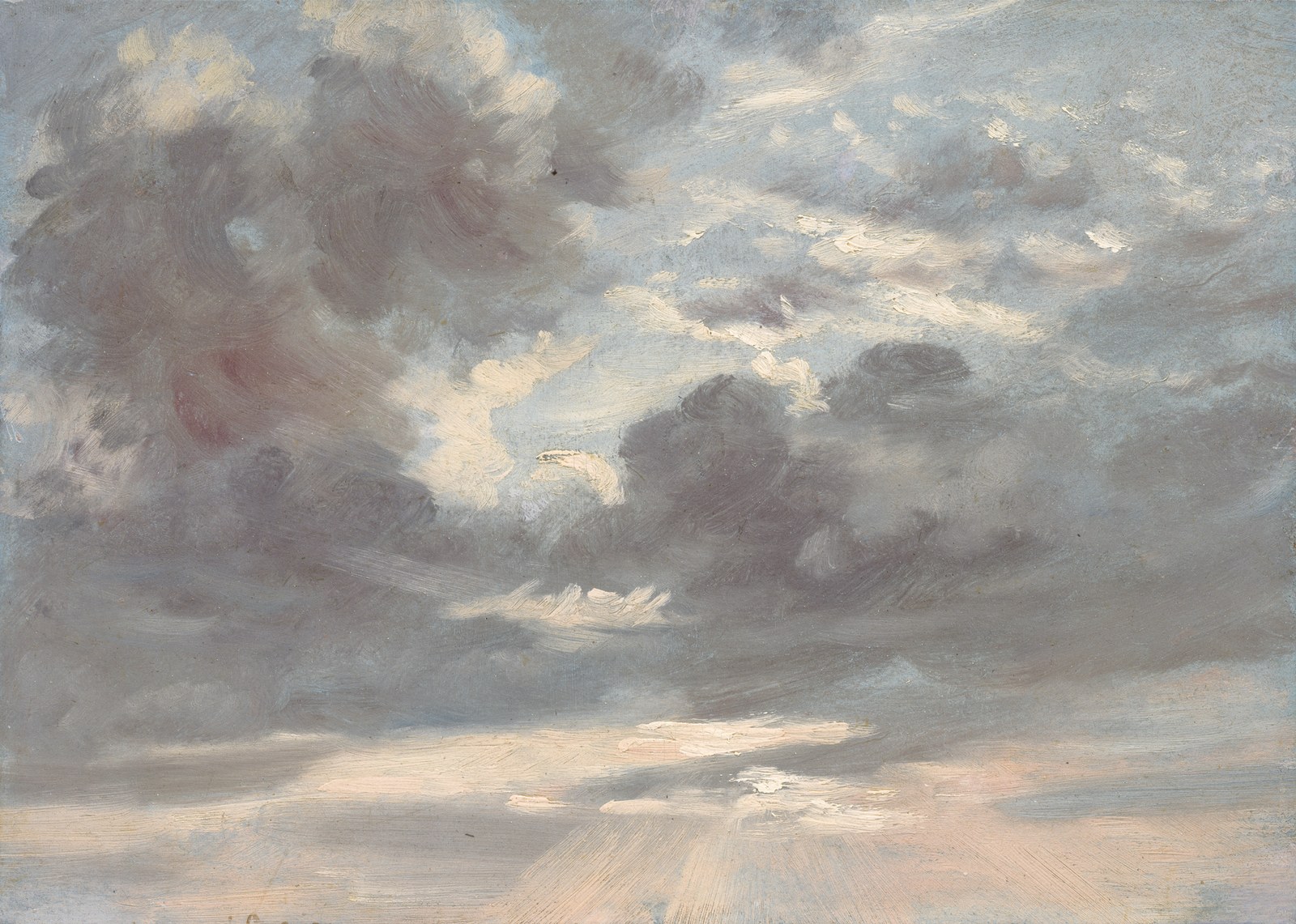 Cloud Study: Stormy Sunset